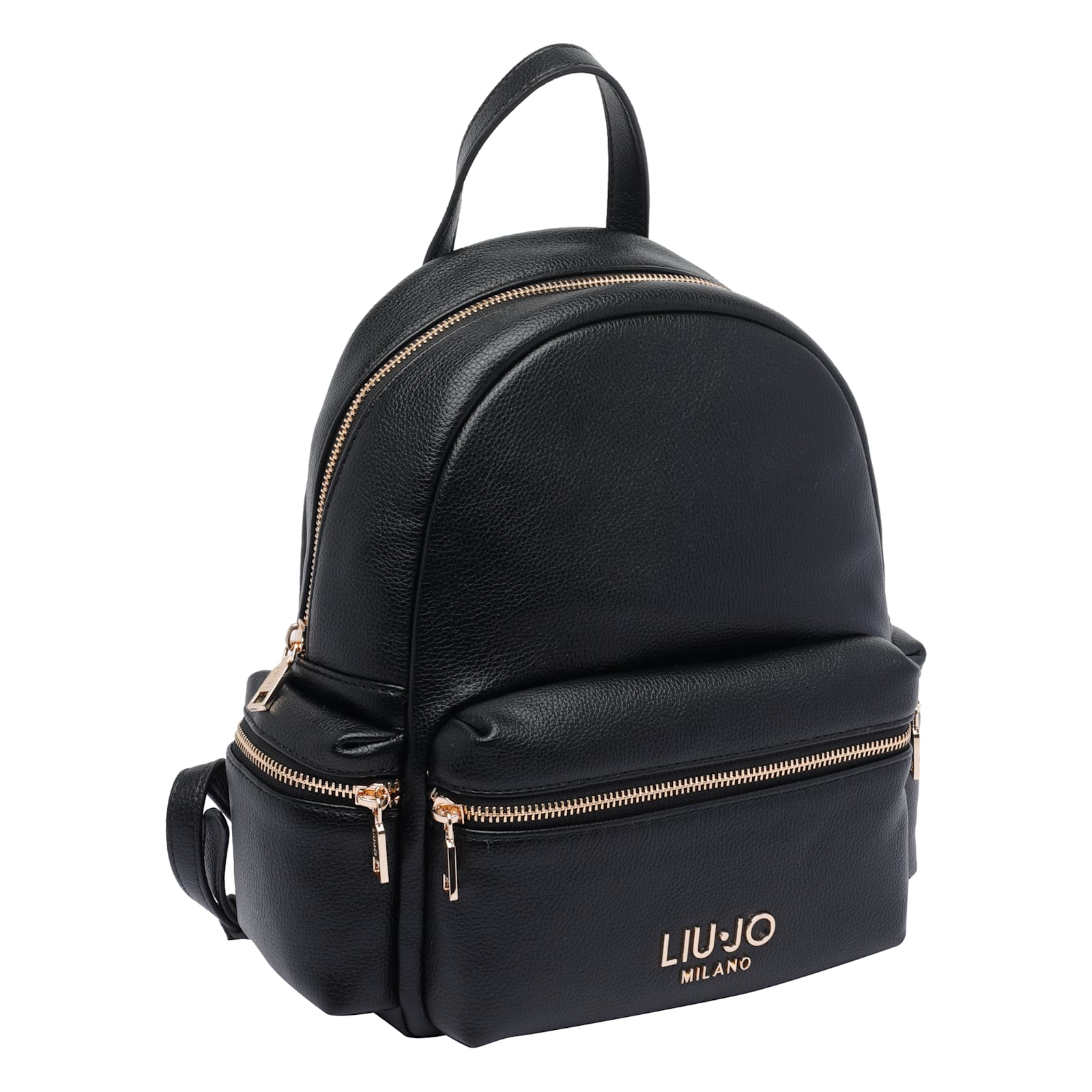 Liu •jo Zip-fastening Studded Backpack In Black