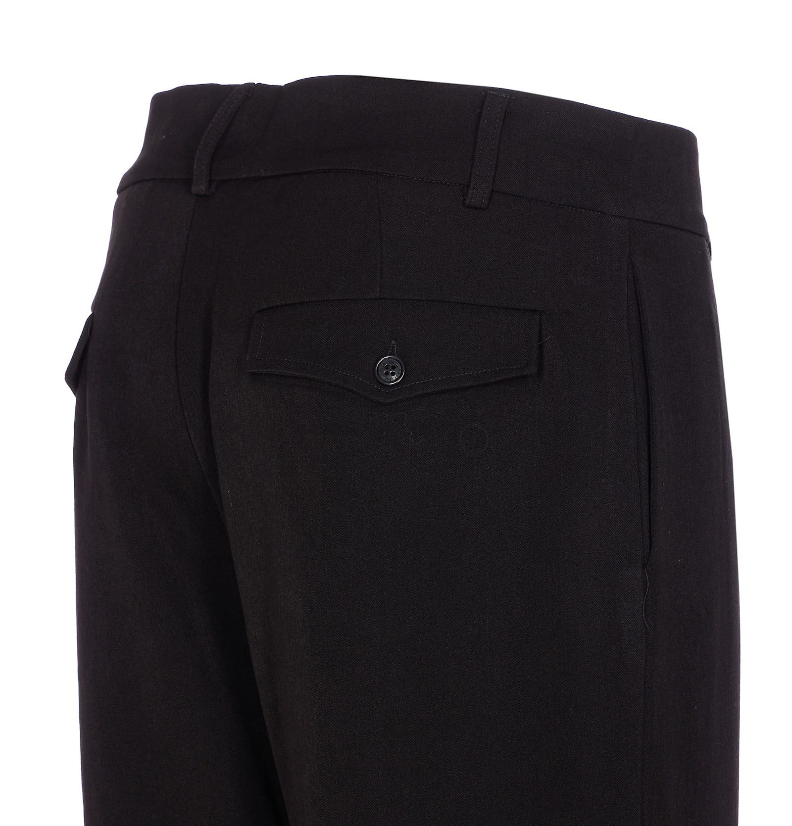 Family First Cargo-pocket Trousers In Black