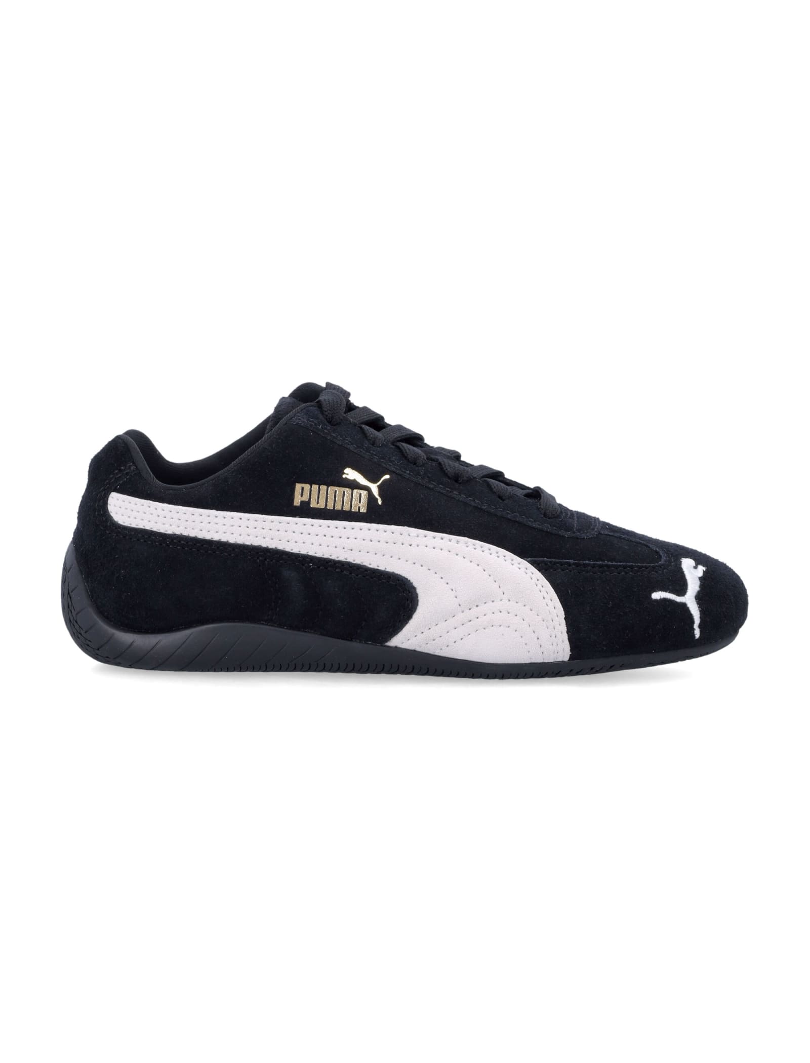 Puma Speedcat Og Logo Detailed Sneakers In Black