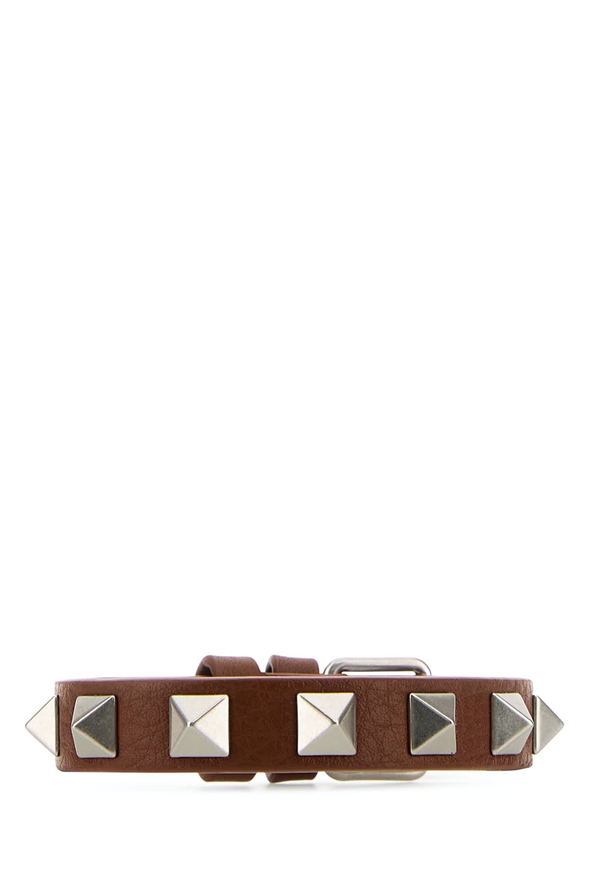 VALENTINO GARAVANI LEATHER BRACELET ROCKST 