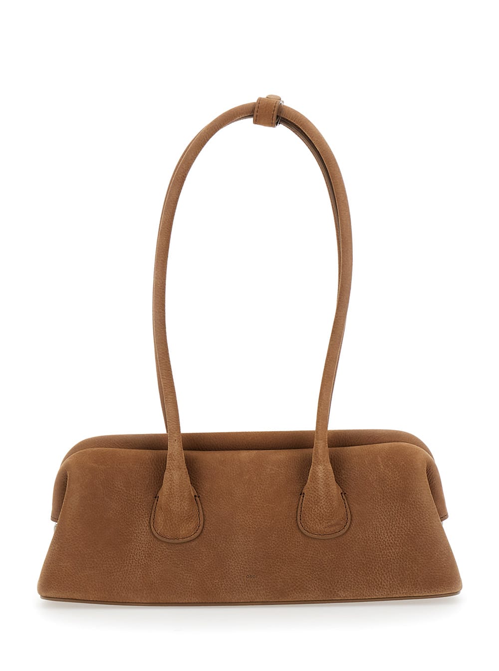 Osoi Brown Boat Wide Mini Bag In Brown
