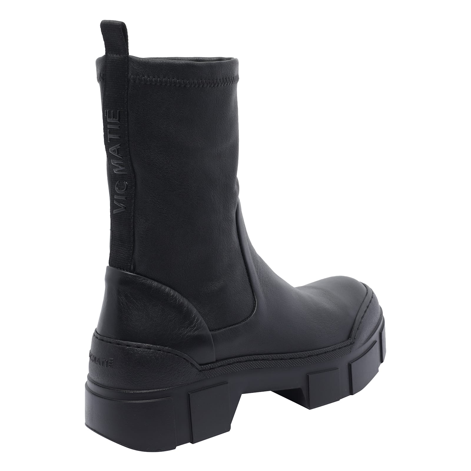 Vic Matie Travel Davison Booties In Black
