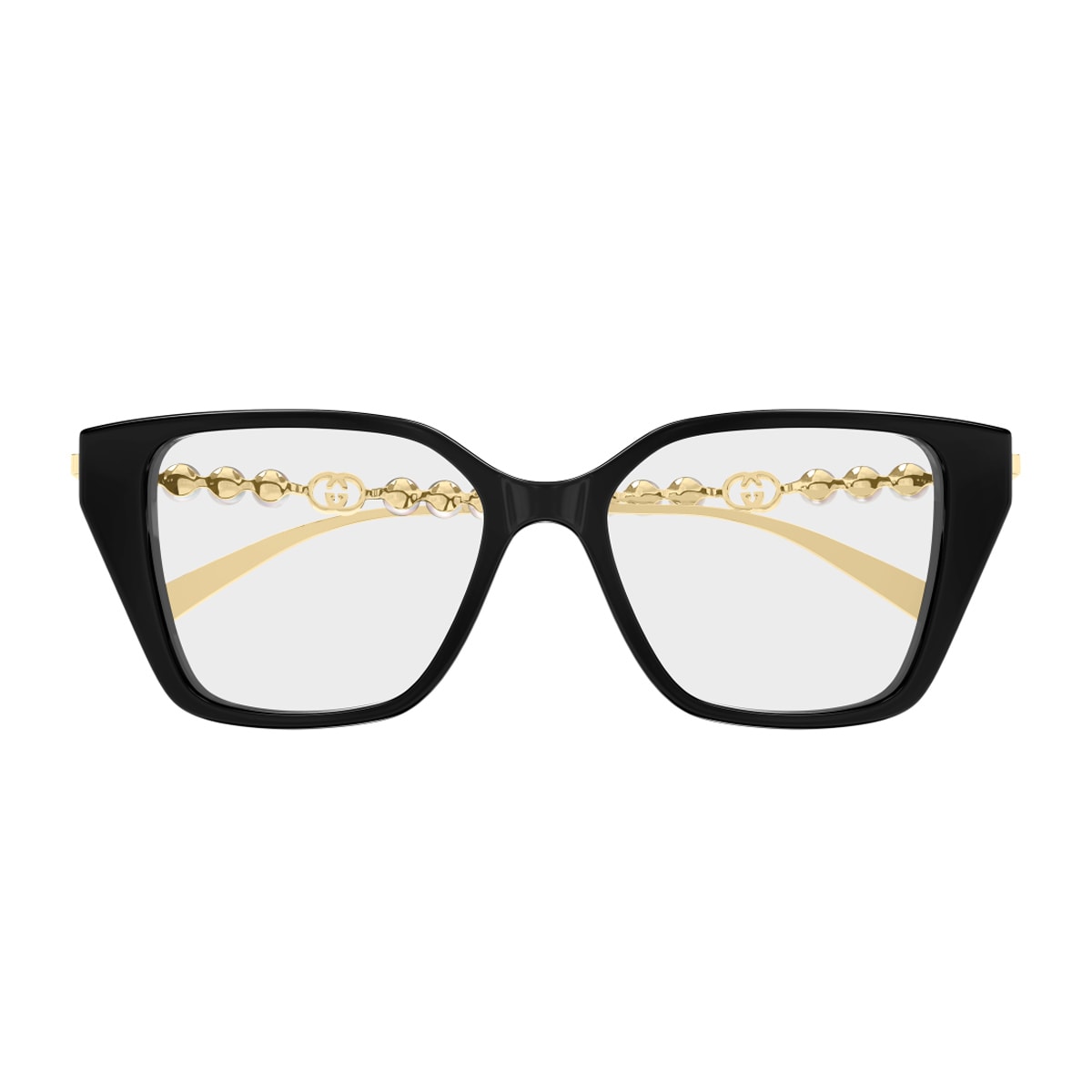 Gucci Gg1969o Linea Emblem Eyeglasses In Black
