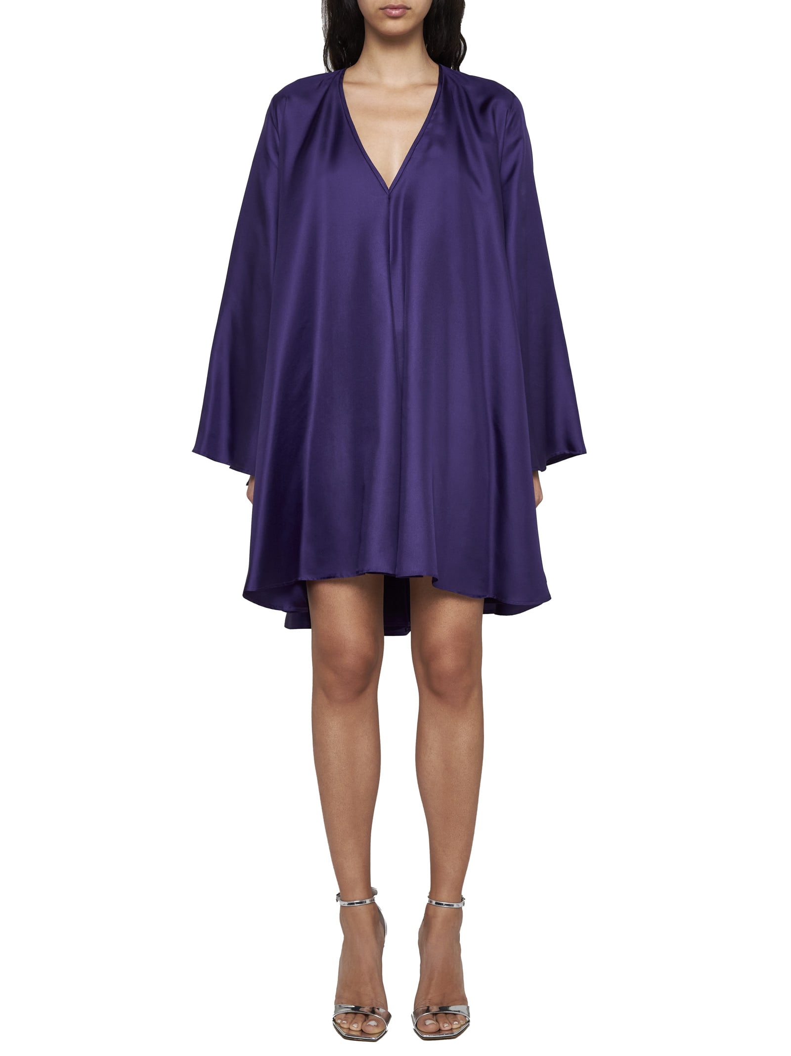 Shop Blanca Vita Dress In Purple