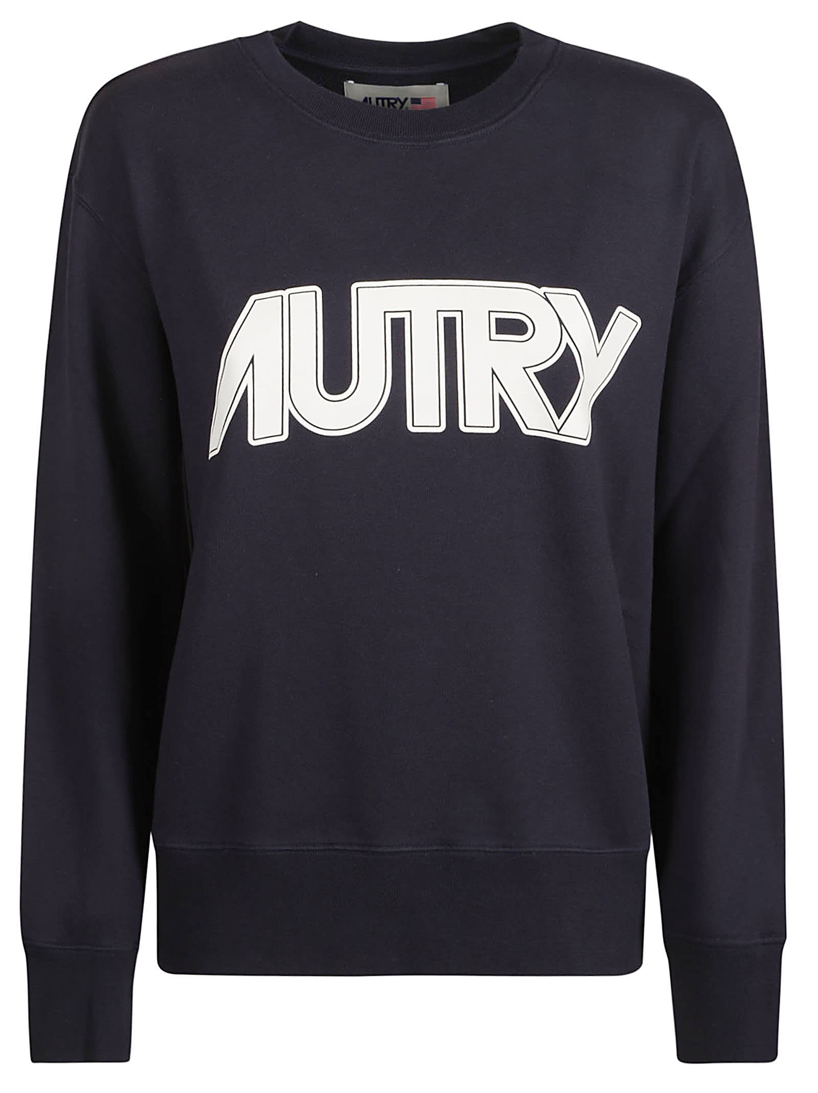 Shop Autry Main Woman Apparel Sweatshirt In Navy