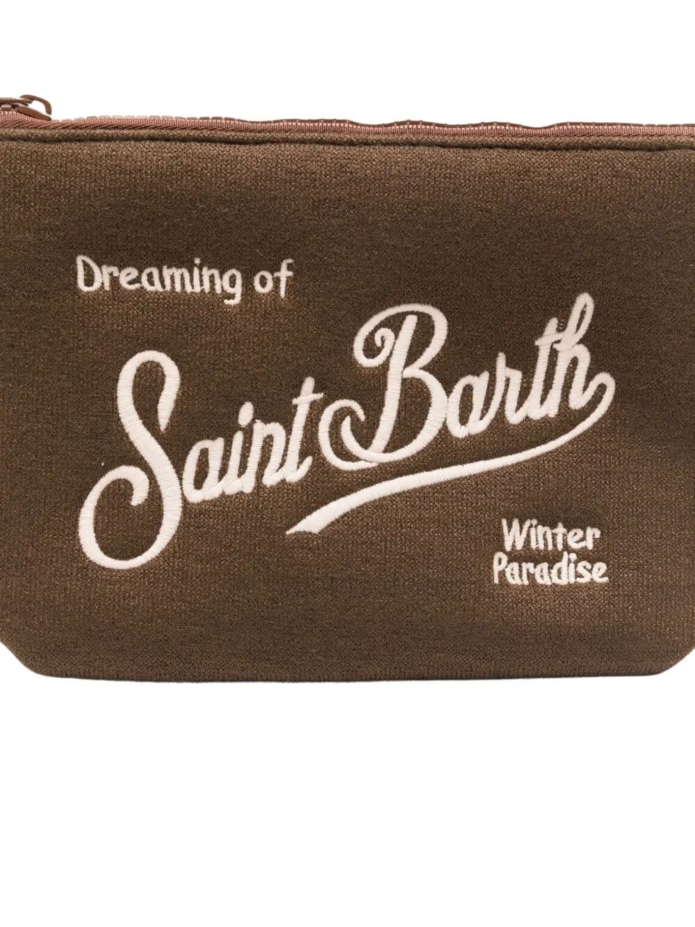 Mc2 Saint Barth Aline Wool In Brown