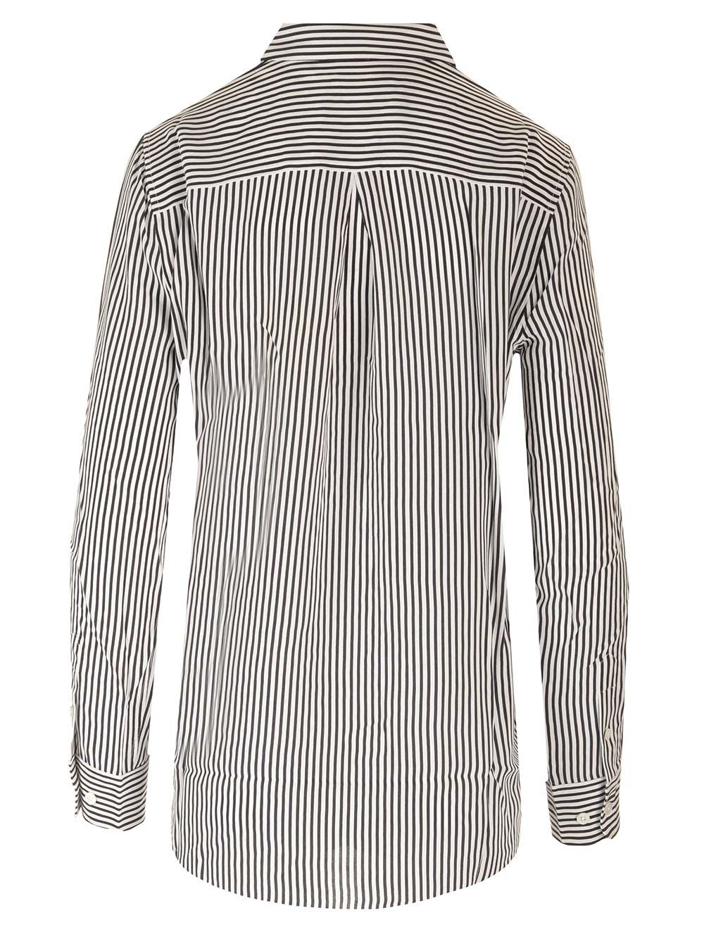 Shop Equipment Striped Shirt In White