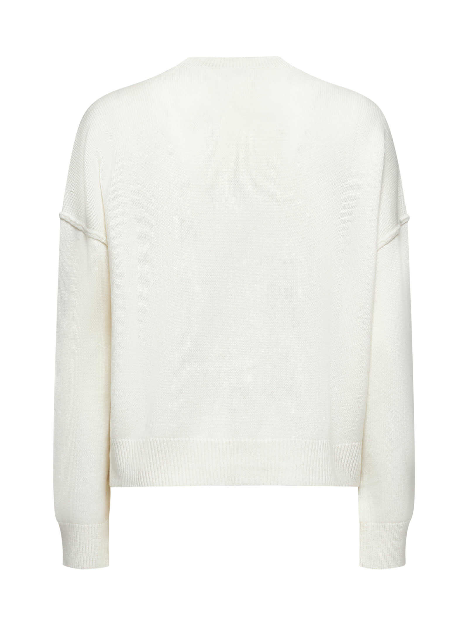 Shop Loulou Studio Cardigan In Bianco