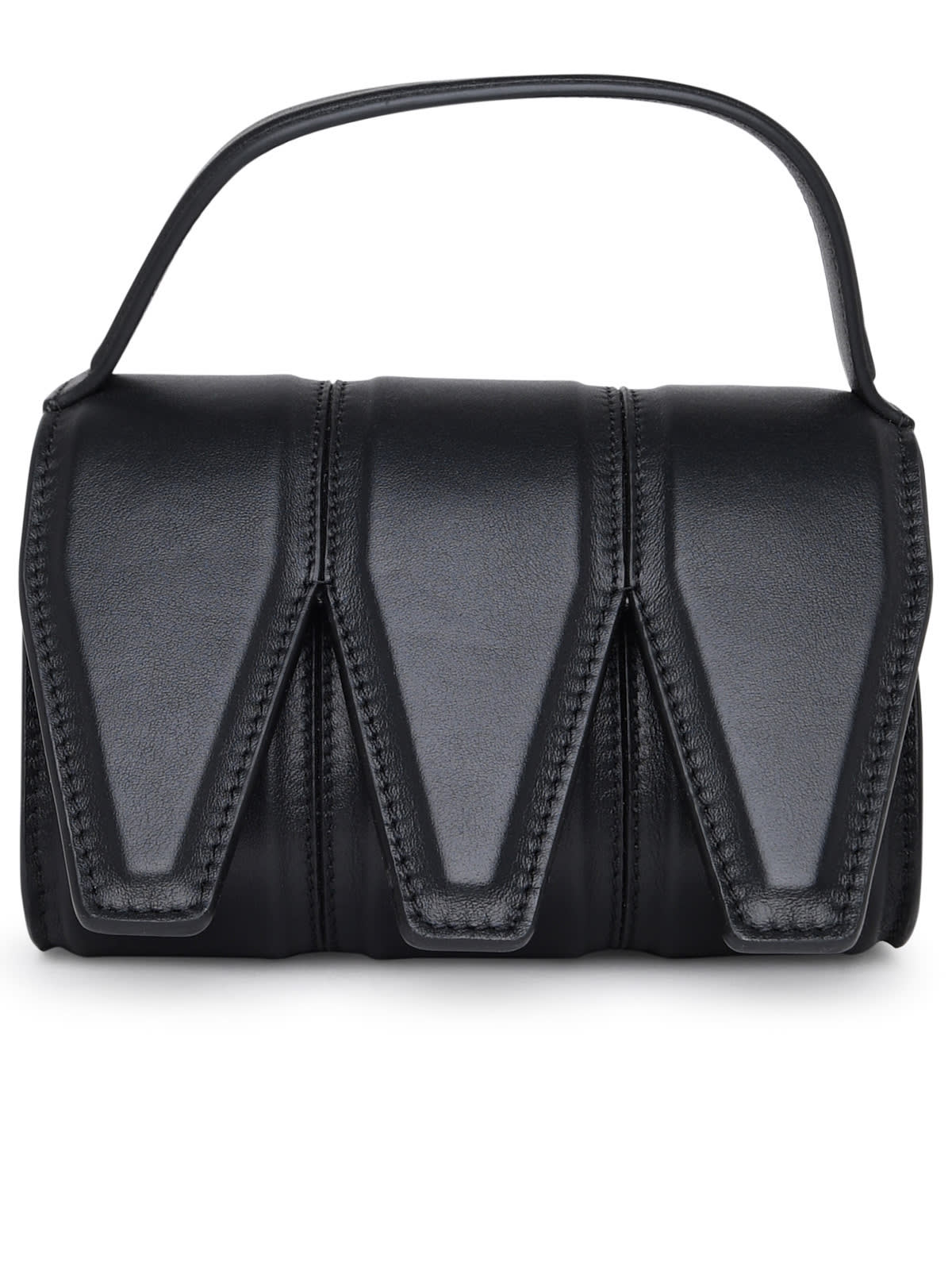 Three Bag In Black Leather