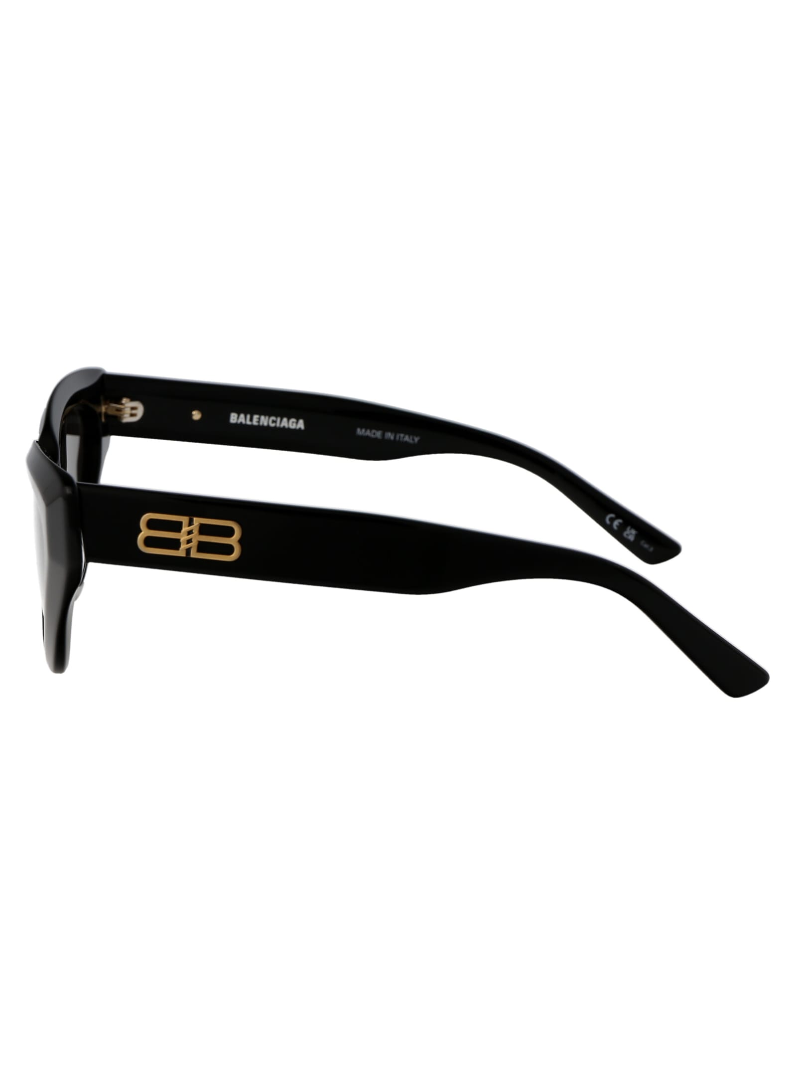 Shop Balenciaga Bb0270s Sunglasses In 001 Black Black Grey