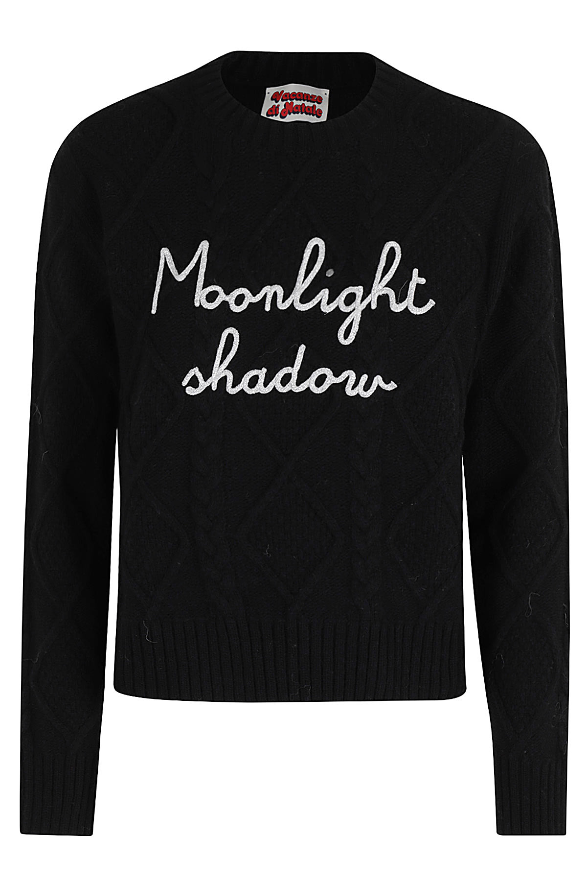 Shop Mc2 Saint Barth Crewneck Sweater In Emb Tricot Moonlight