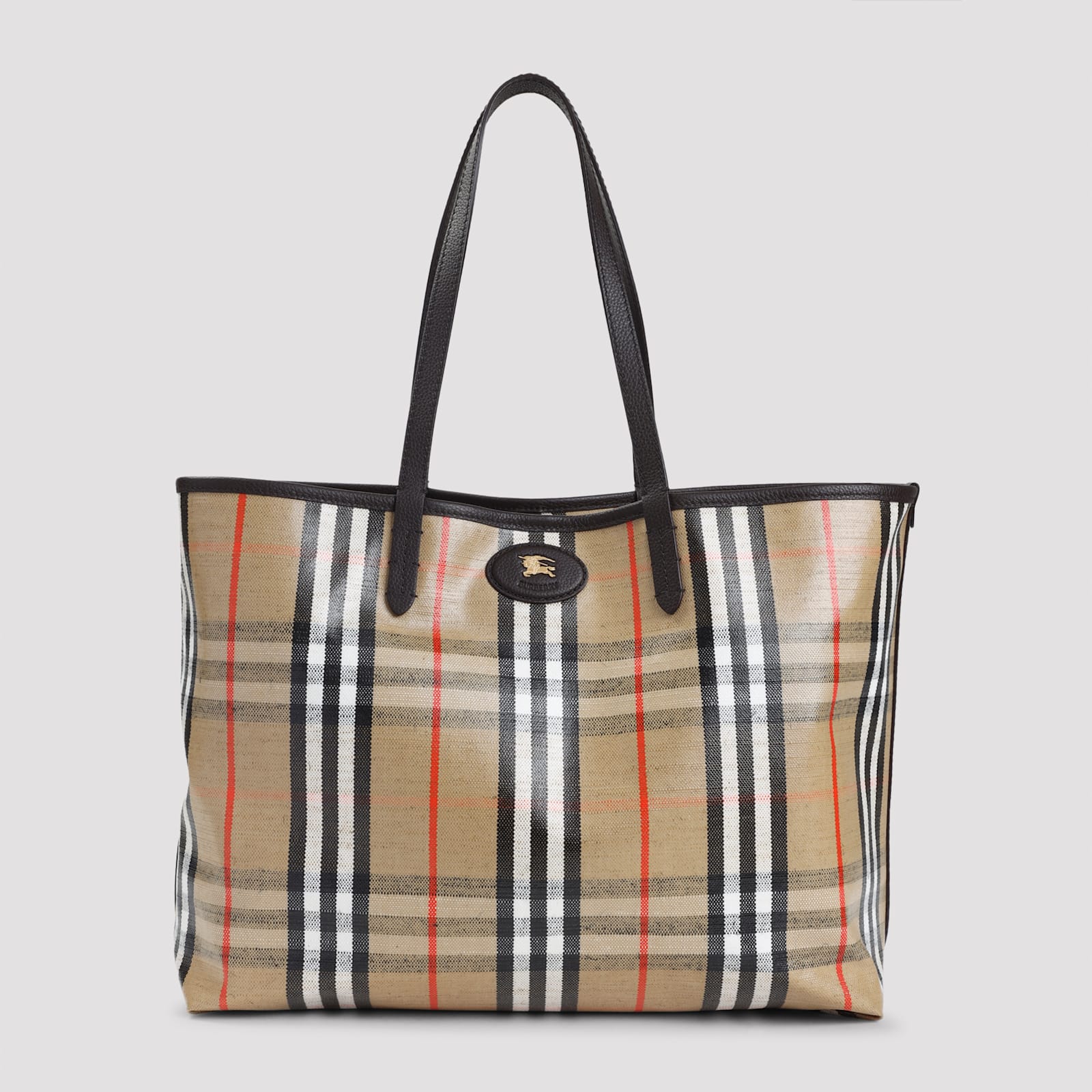 Burberry Highlands Tote In Multi