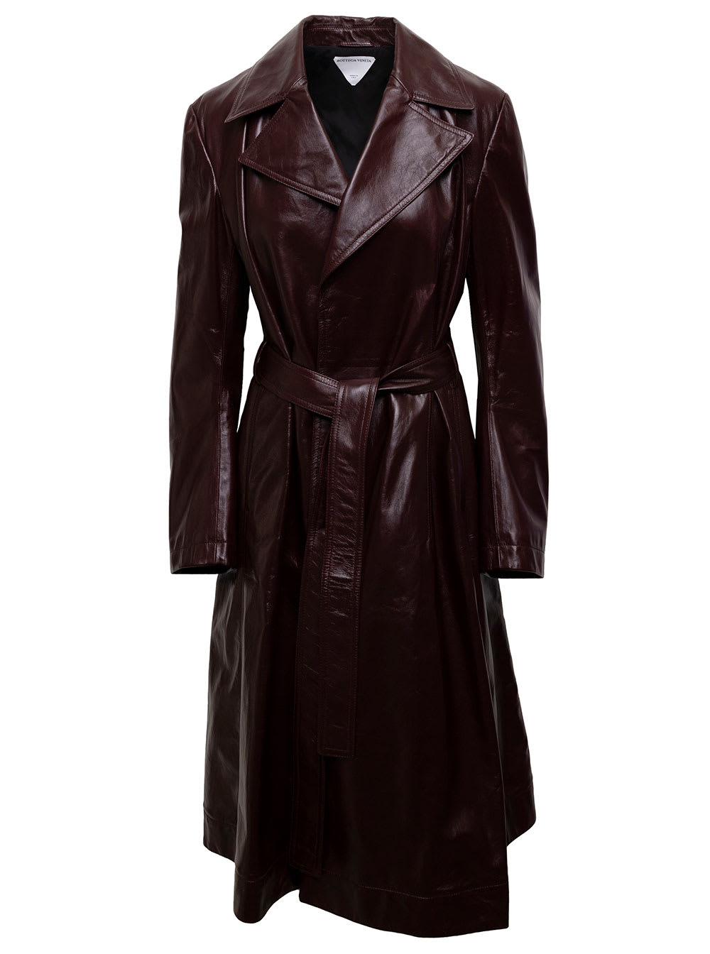 Bottega Veneta Leather Coat