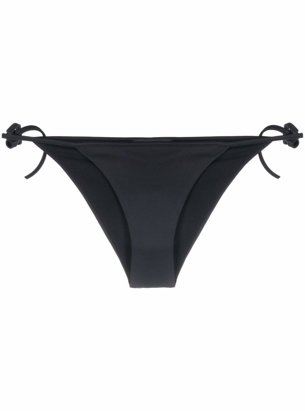Dsquared2 D-squared2 Womans Black Stretch Fabric Bikini Bottoms