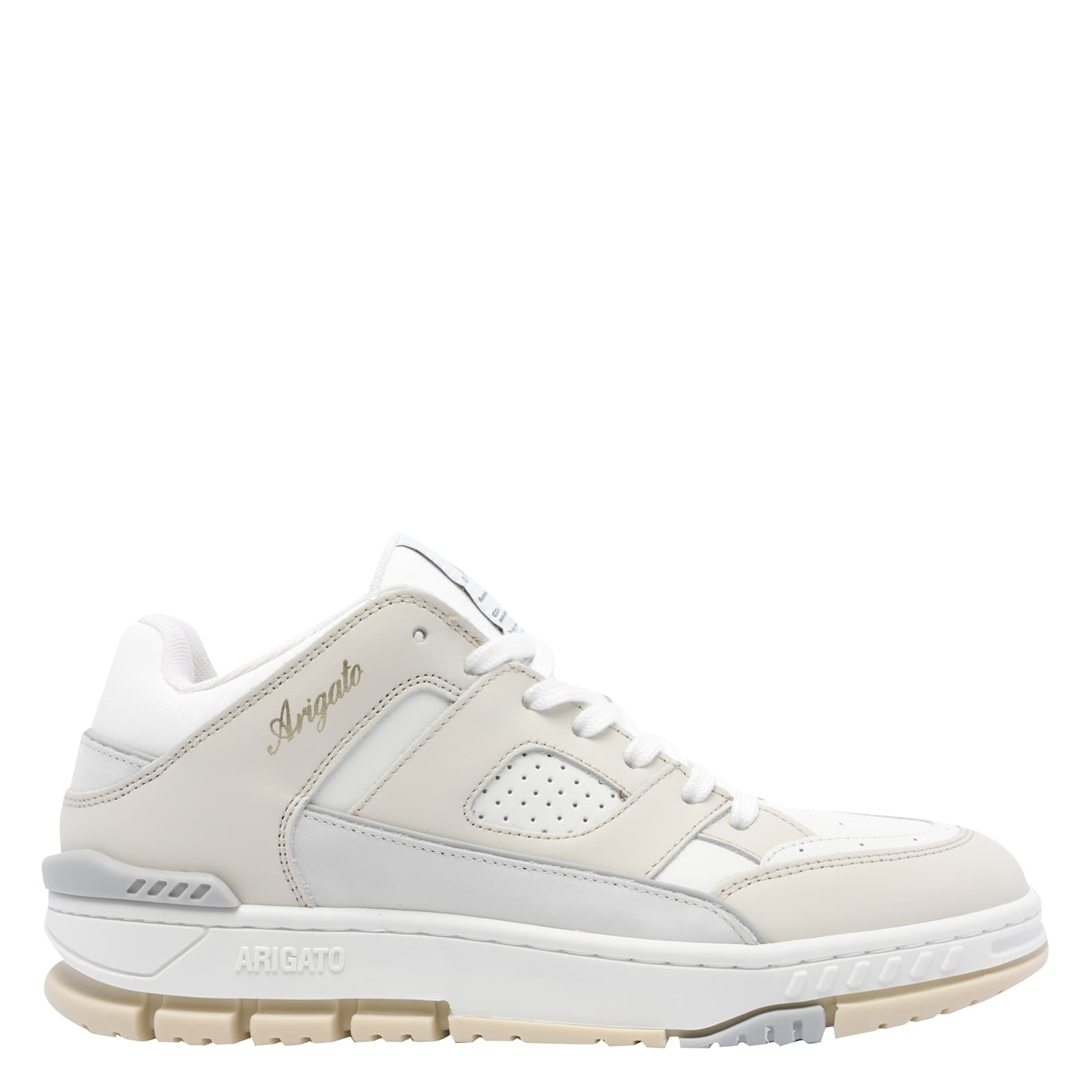 Axel Arigato Low-top Sneakers With Textured Panels And Cushioned Sole In Multi