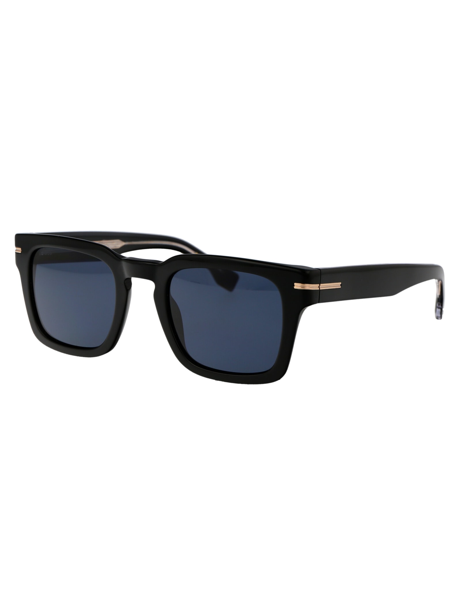 Shop Hugo Boss Boss 1625/s Sunglasses In 807ku Black