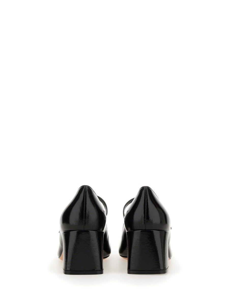 Shop Gianvito Rossi Mary Ribbon Pumps In Black