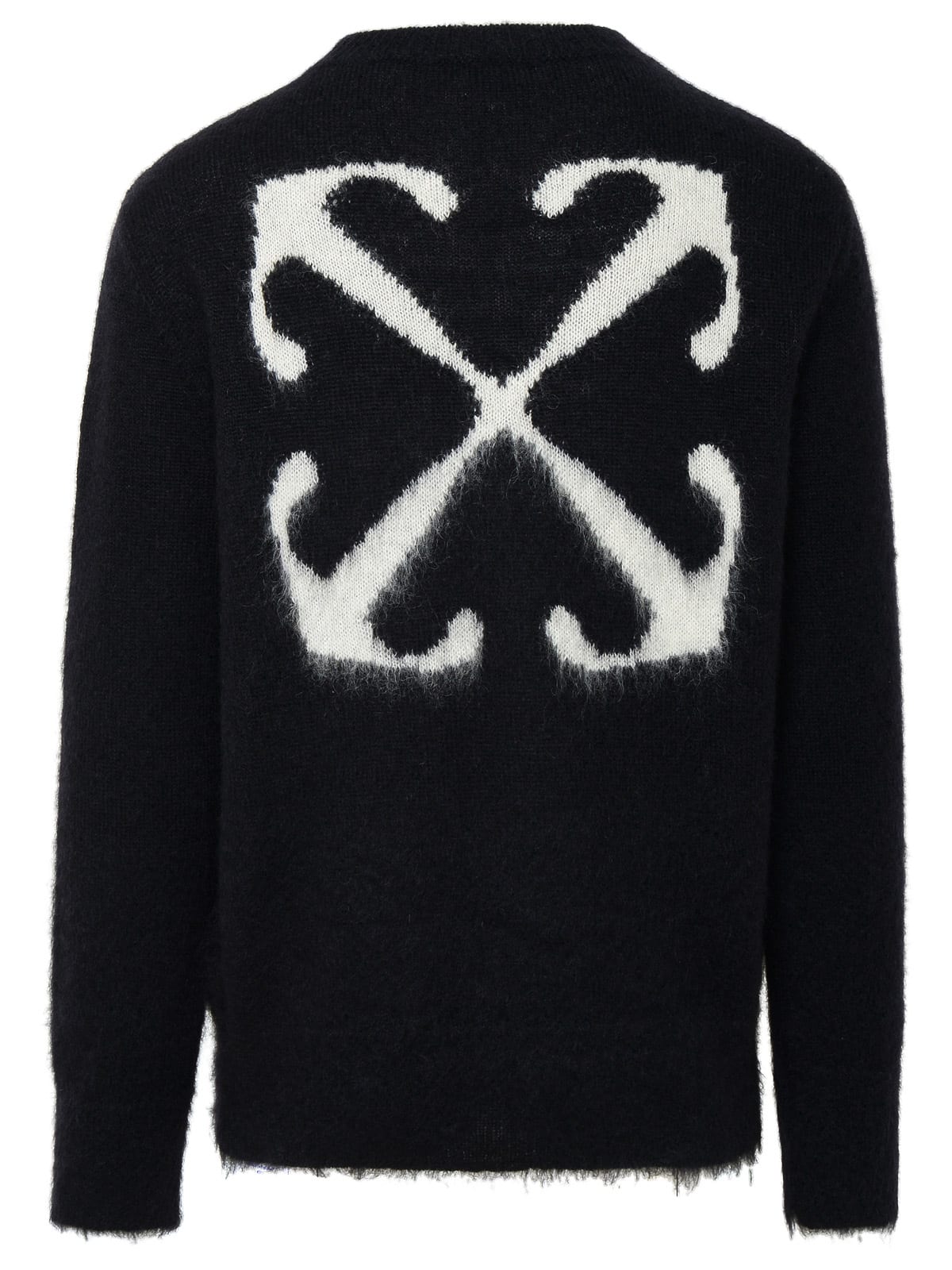 Off-white Off White™ Black Arrows Crew Neck Jumper In Black