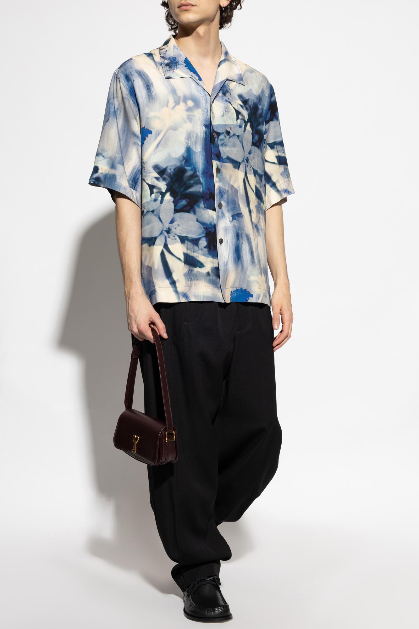 Shop Paul Smith Short-sleeve Shirt In Blue