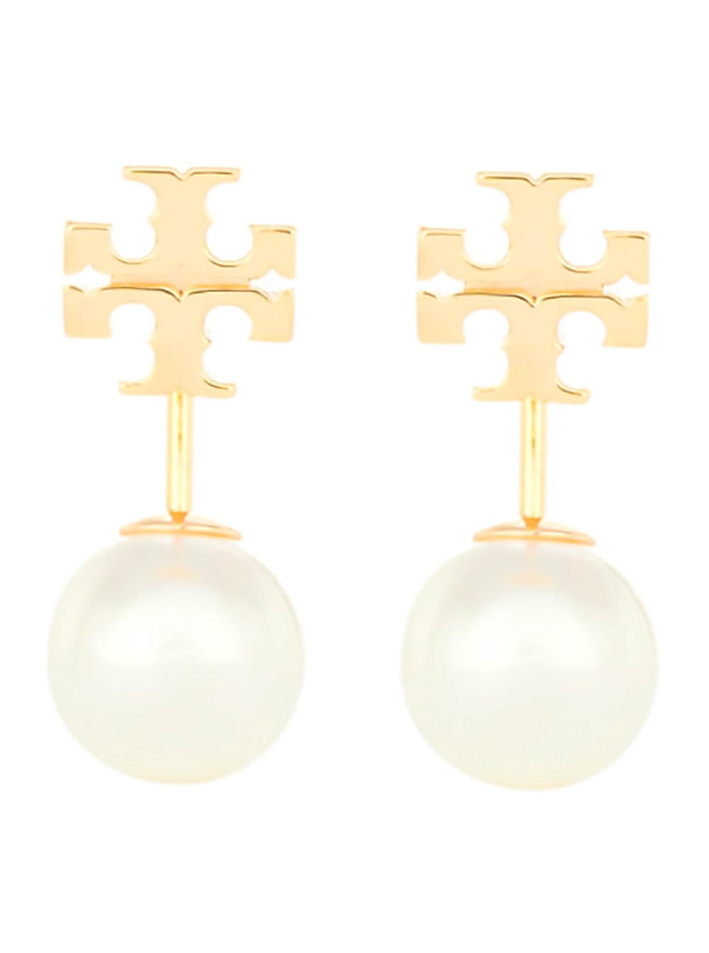 Pearl front-back Earring