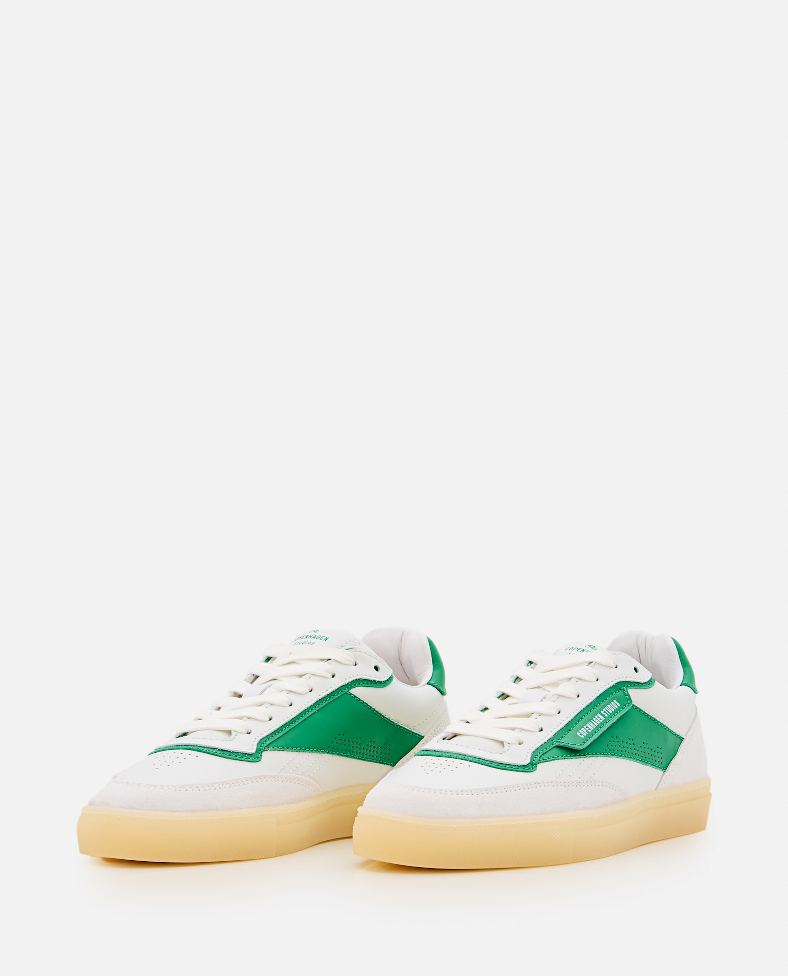 Copenhagen Leather Low-top Sneakers In White