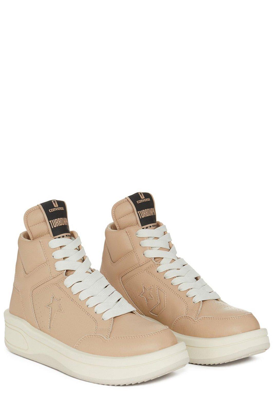 Shop Drkshdw X Converse High-top Lace-up Sneakers In Cave