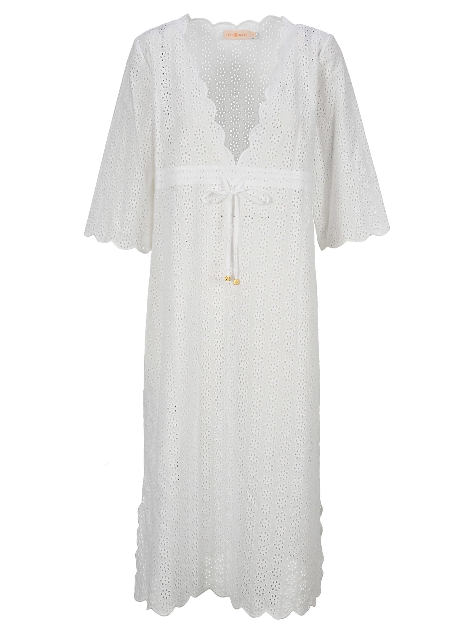 Photo of  Tory Burch Broderie Beach Tunic- shop Tory Burch Dresses online sales