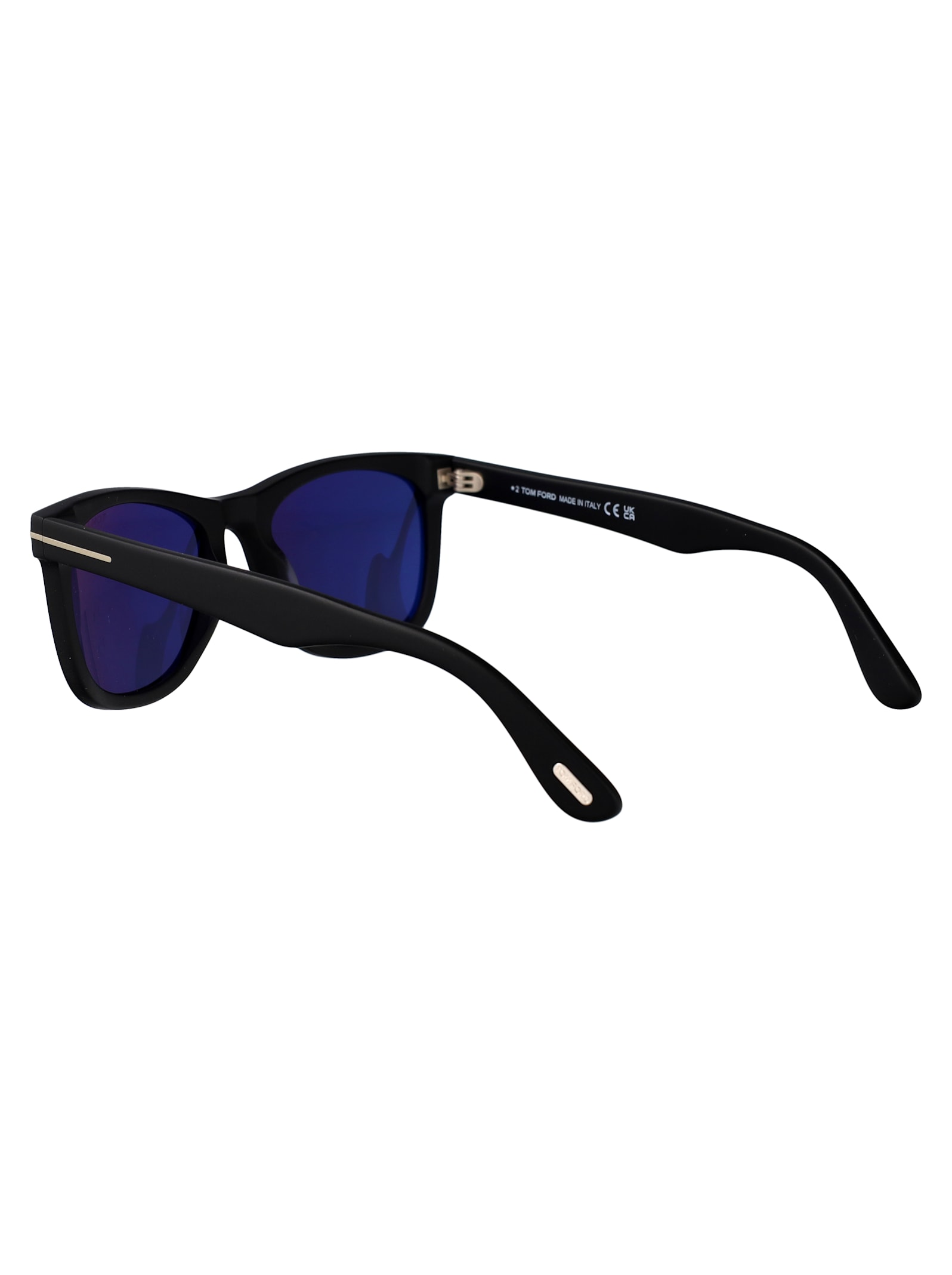 Tom Ford Kevyn Sunglasses In 02v Nero Opaco / Blu