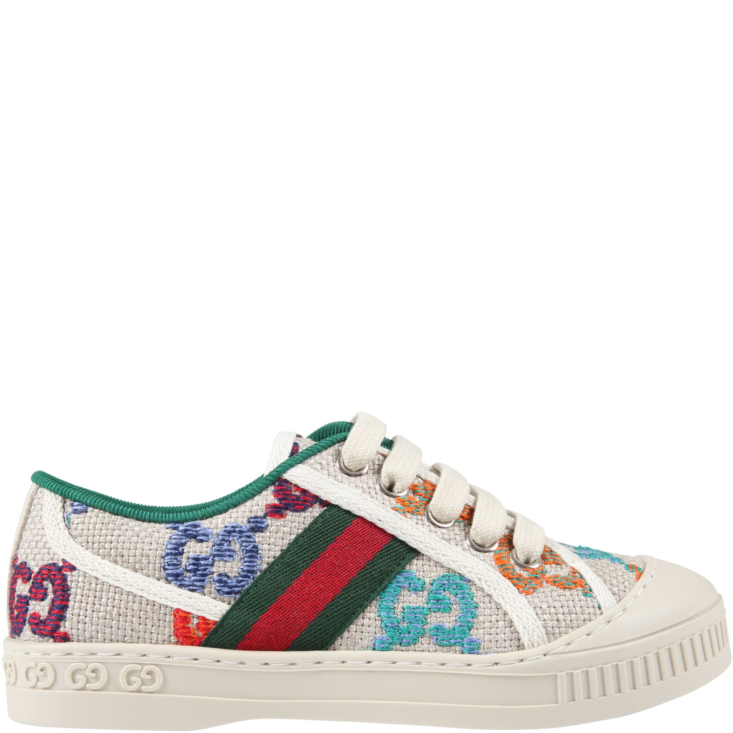 Gucci Beige Sneakers For Kids