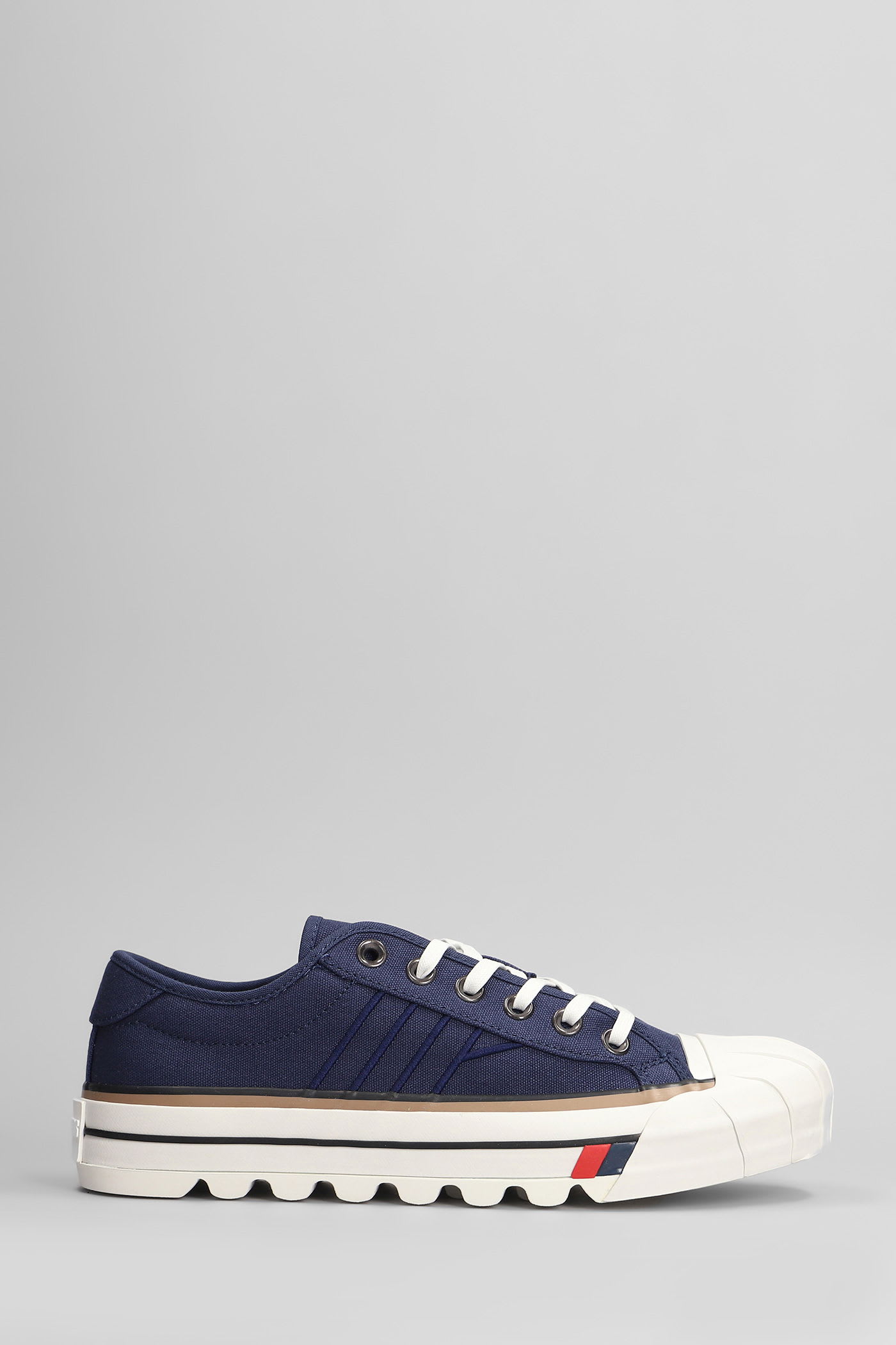 Royal Intrepid Sneakers In Blue Canvas