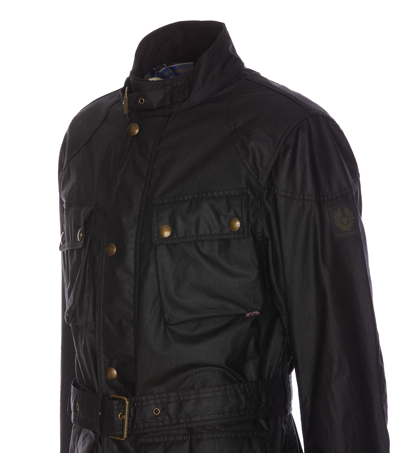 Shop Belstaff Trialmaster Jacket In Black