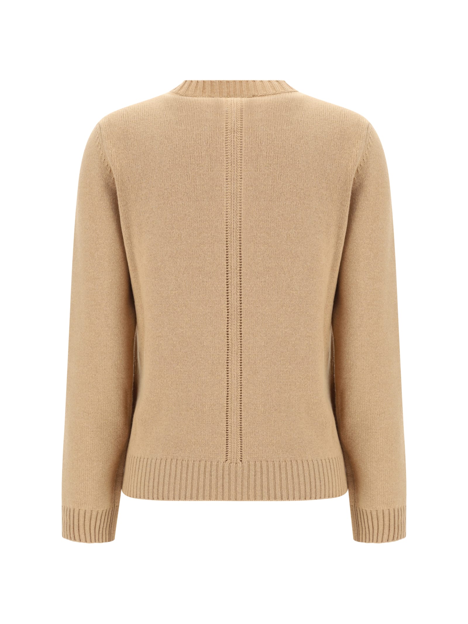 Shop Fabiana Filippi Openweave Sweater In Cammello