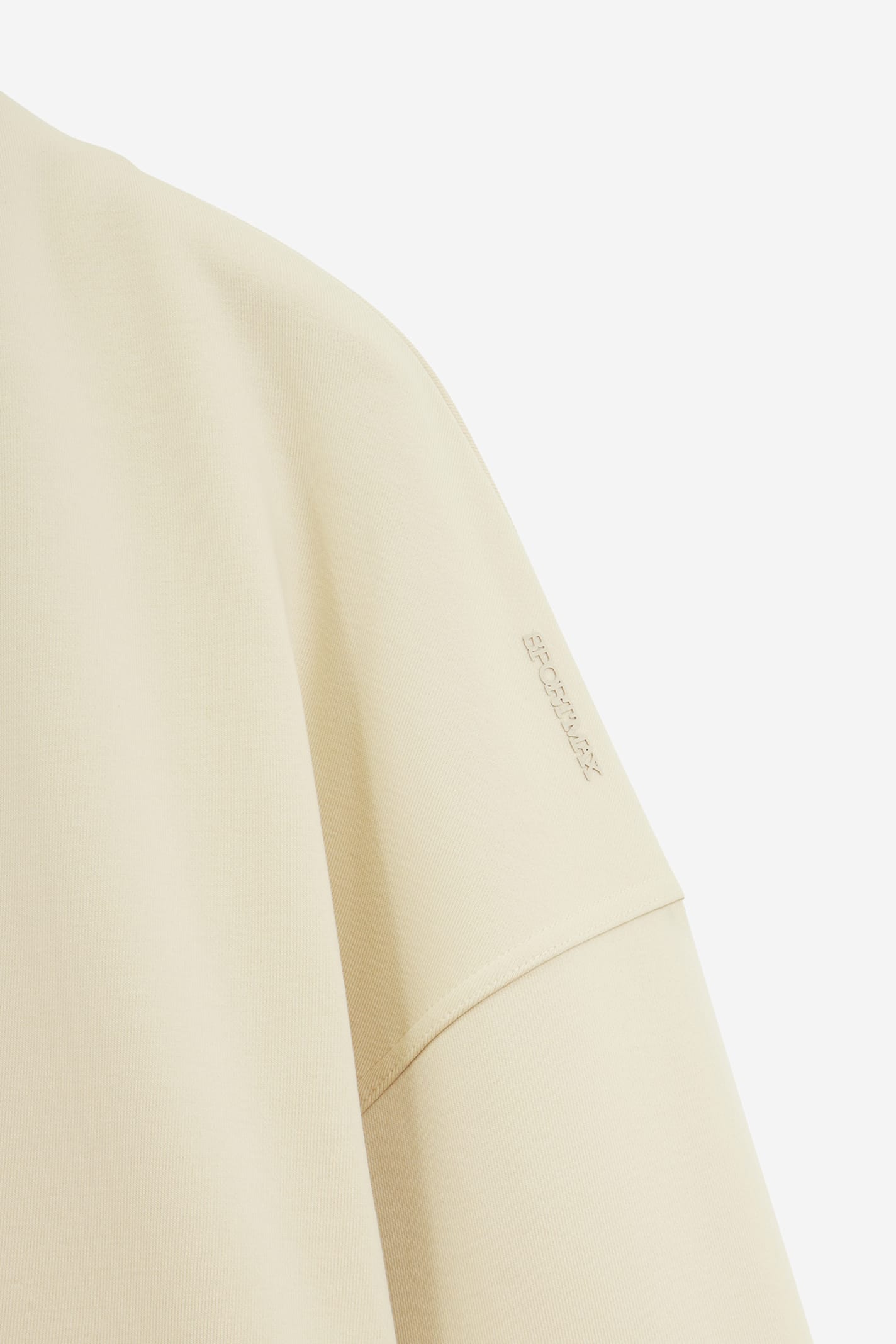 Sportmax Minnie Cotton-blend Jersey Sweatshirt In Neutral