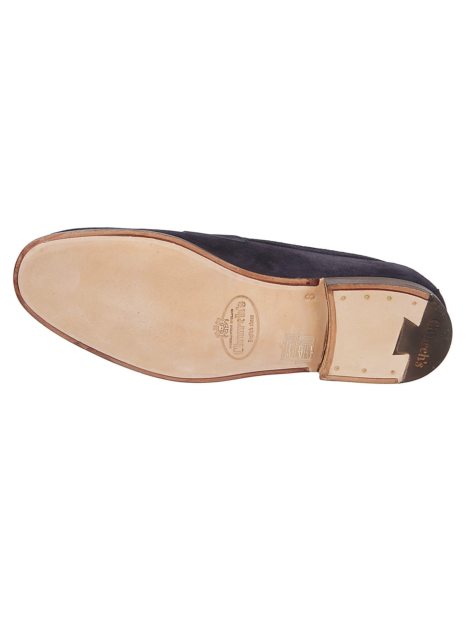 Shop Church's Maltby Loafers In Abm Navy