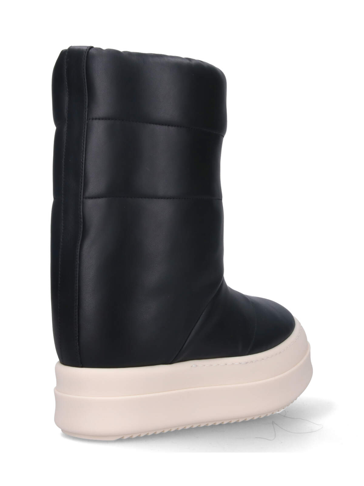 Shop Rick Owens Puffer Sneak Padded Boots In Black