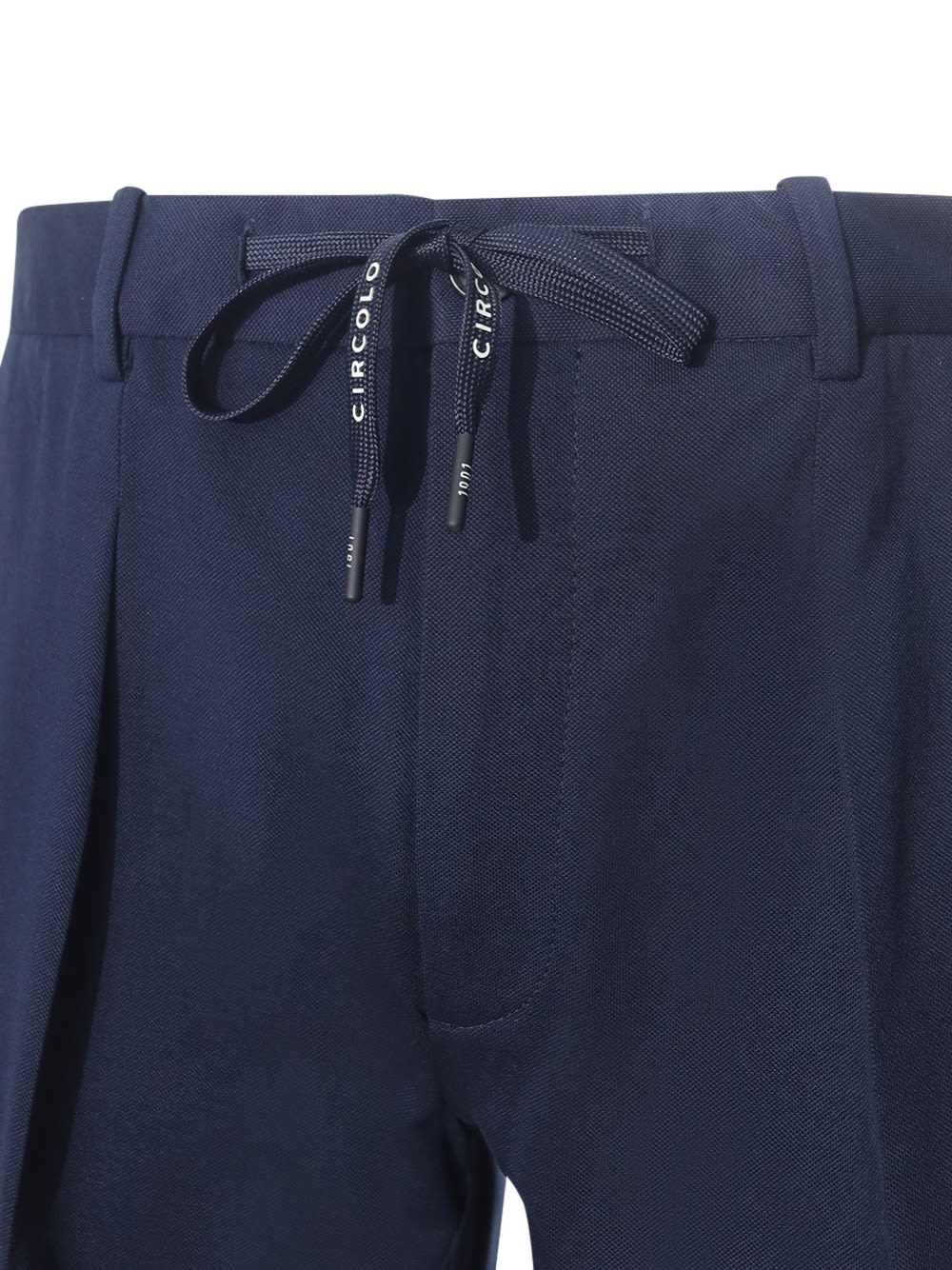 Shop Circolo 1901 Circolo Pleated Trousers In Blue