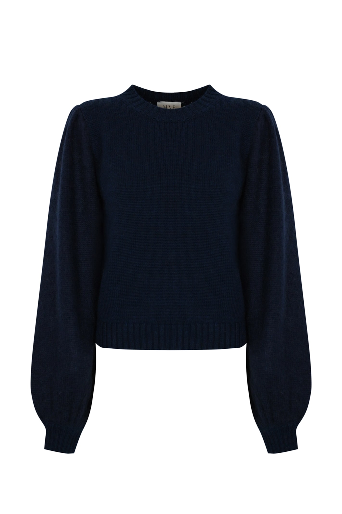 Blue Virgin Wool Sweater