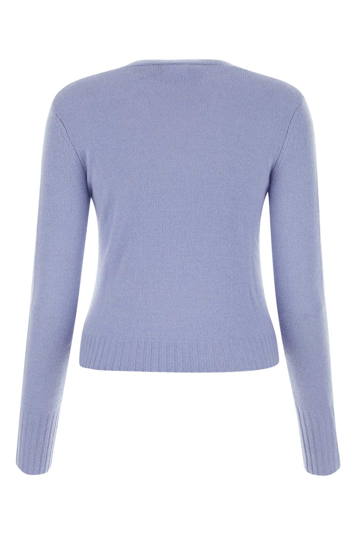 Max Mara Light-blue Cashmere Mario Sweater In Azzurro