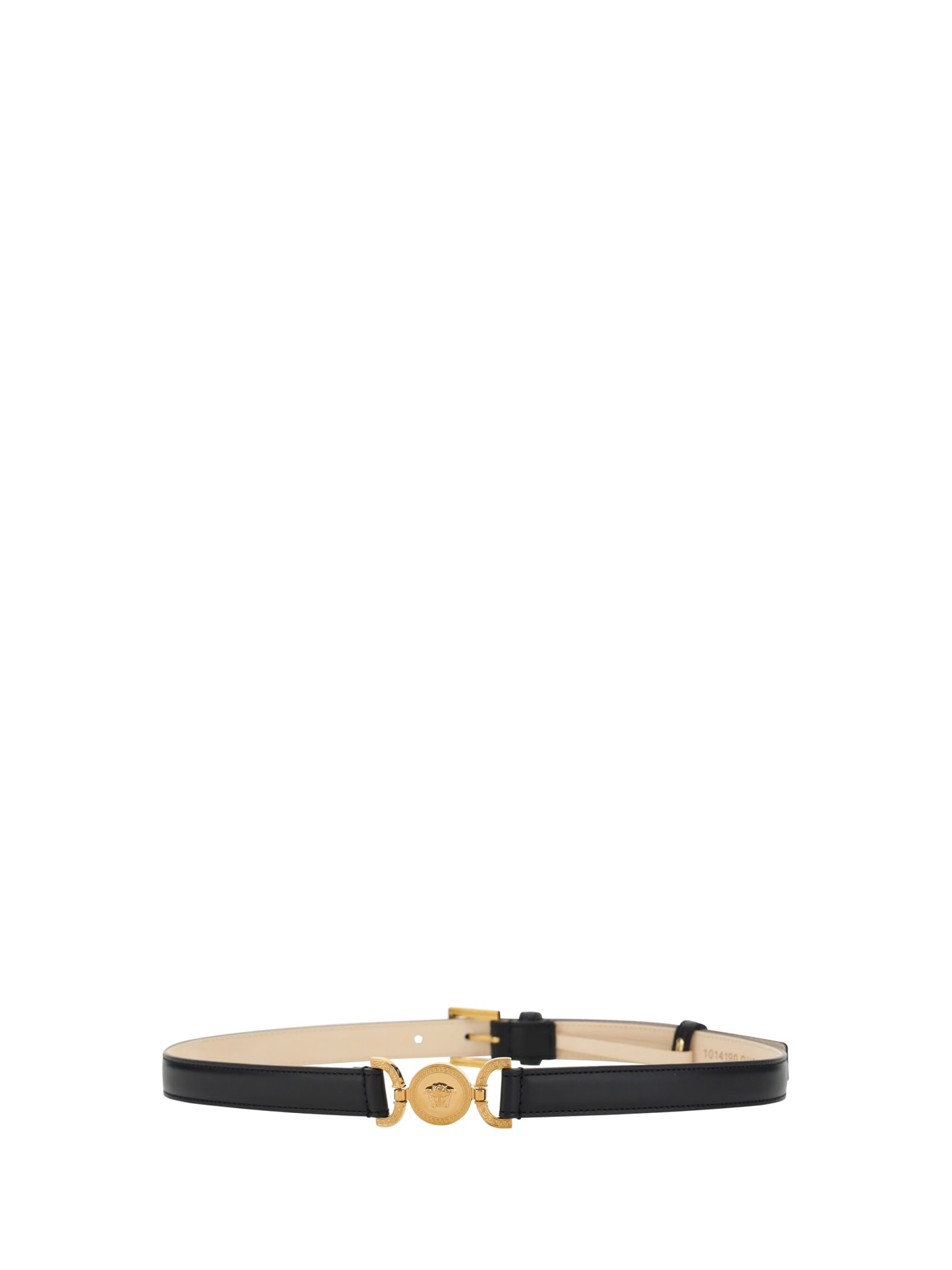 Shop Versace H.20 Belt In Black