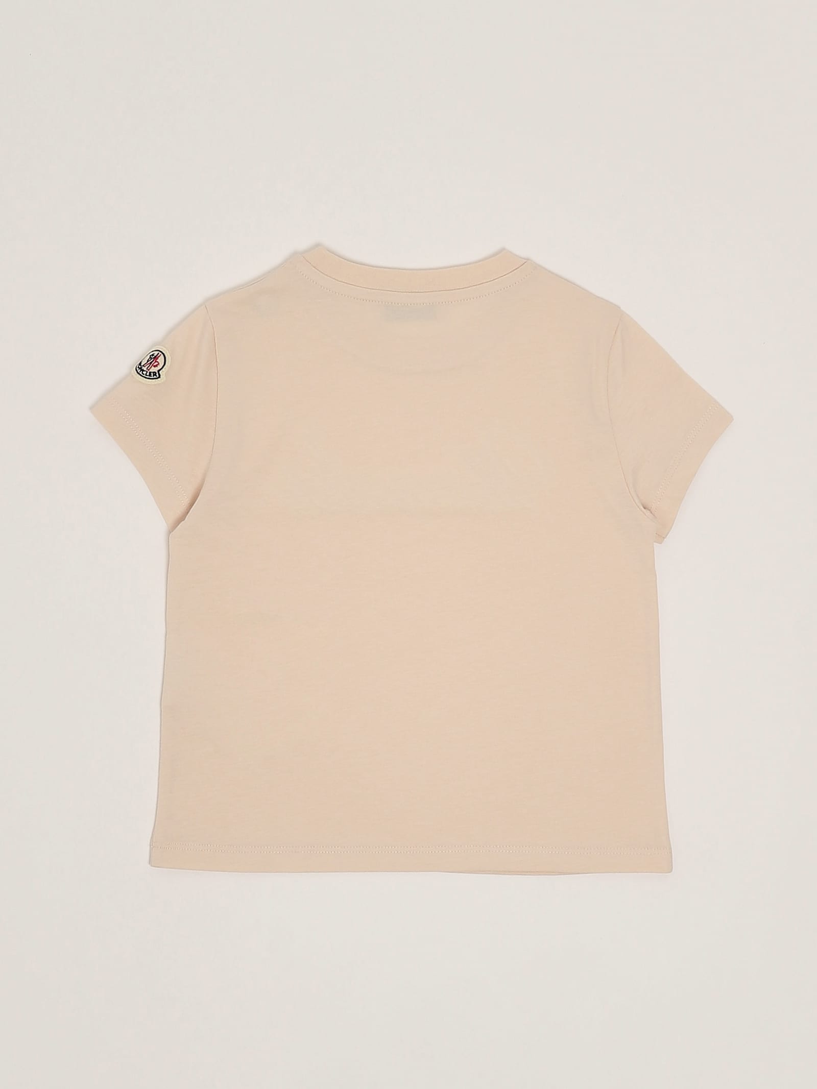 Moncler T-shirt T-shirt In Pink
