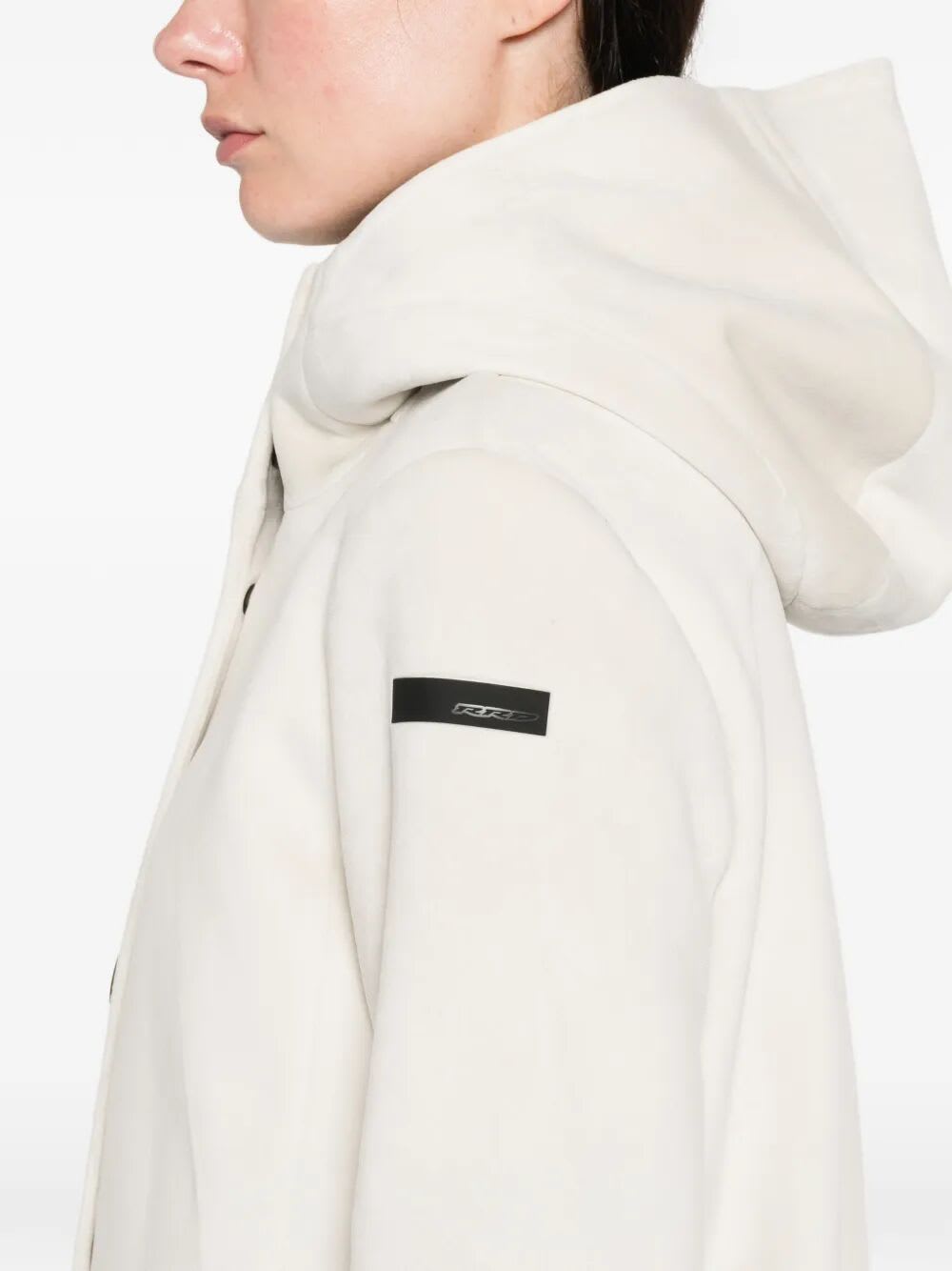 Rrd - Roberto Ricci Design Velour Neo Parka Wom Jkt In White