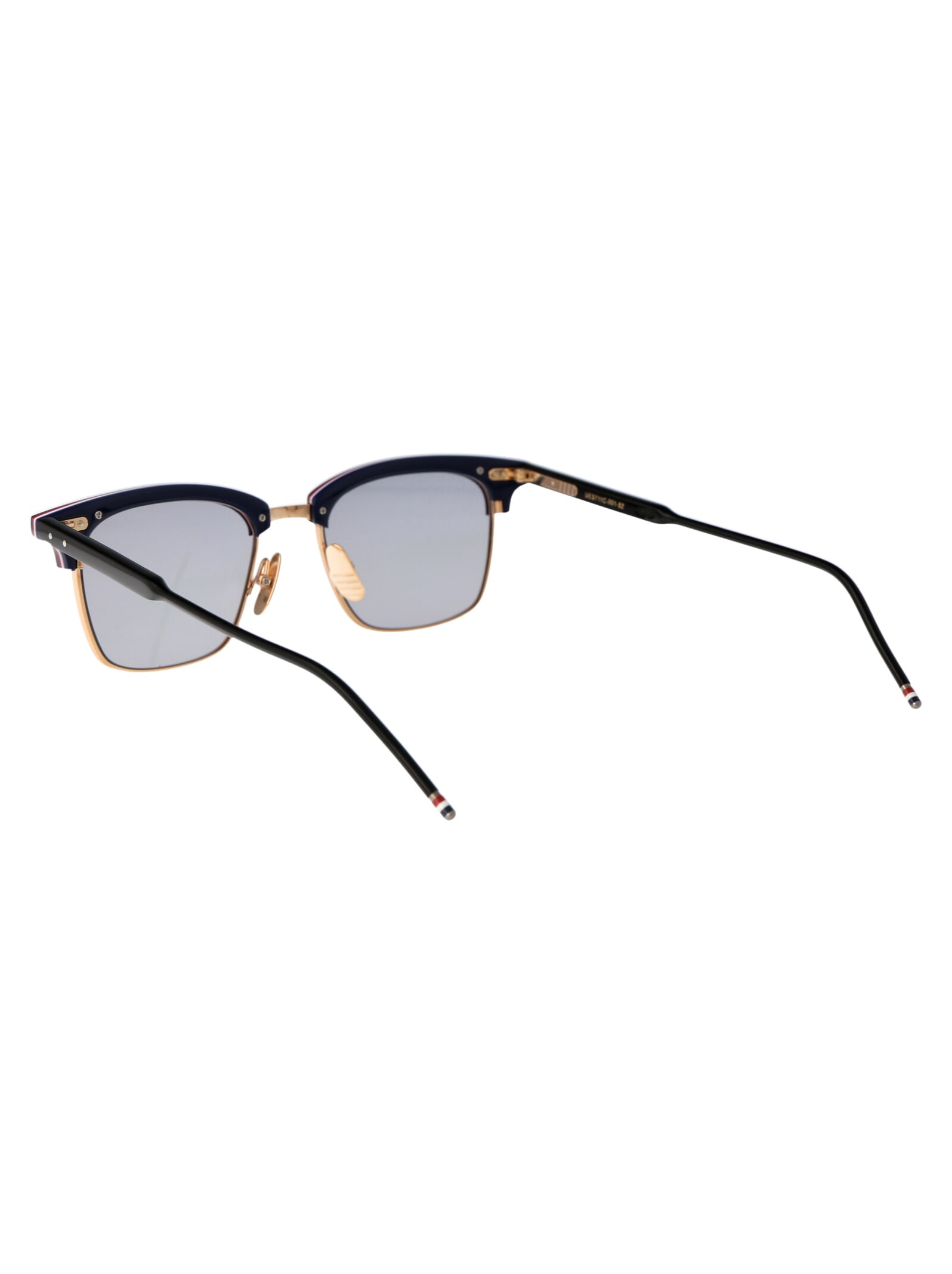Shop Thom Browne Ues711c-g0003-001-52 Sunglasses In 001 Black
