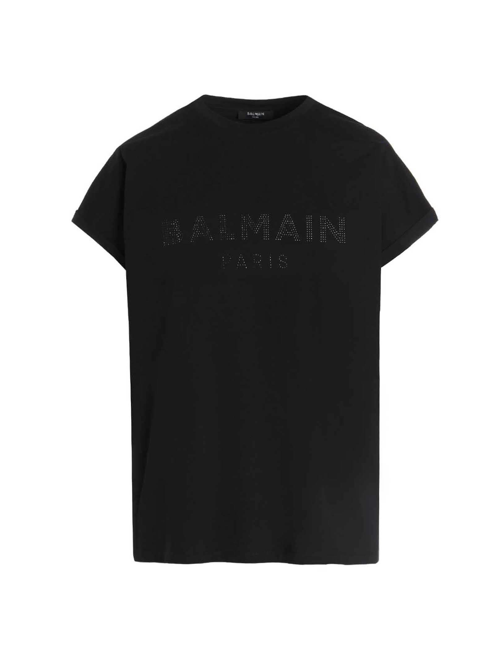 Balmain Lettering Logo T-shirt