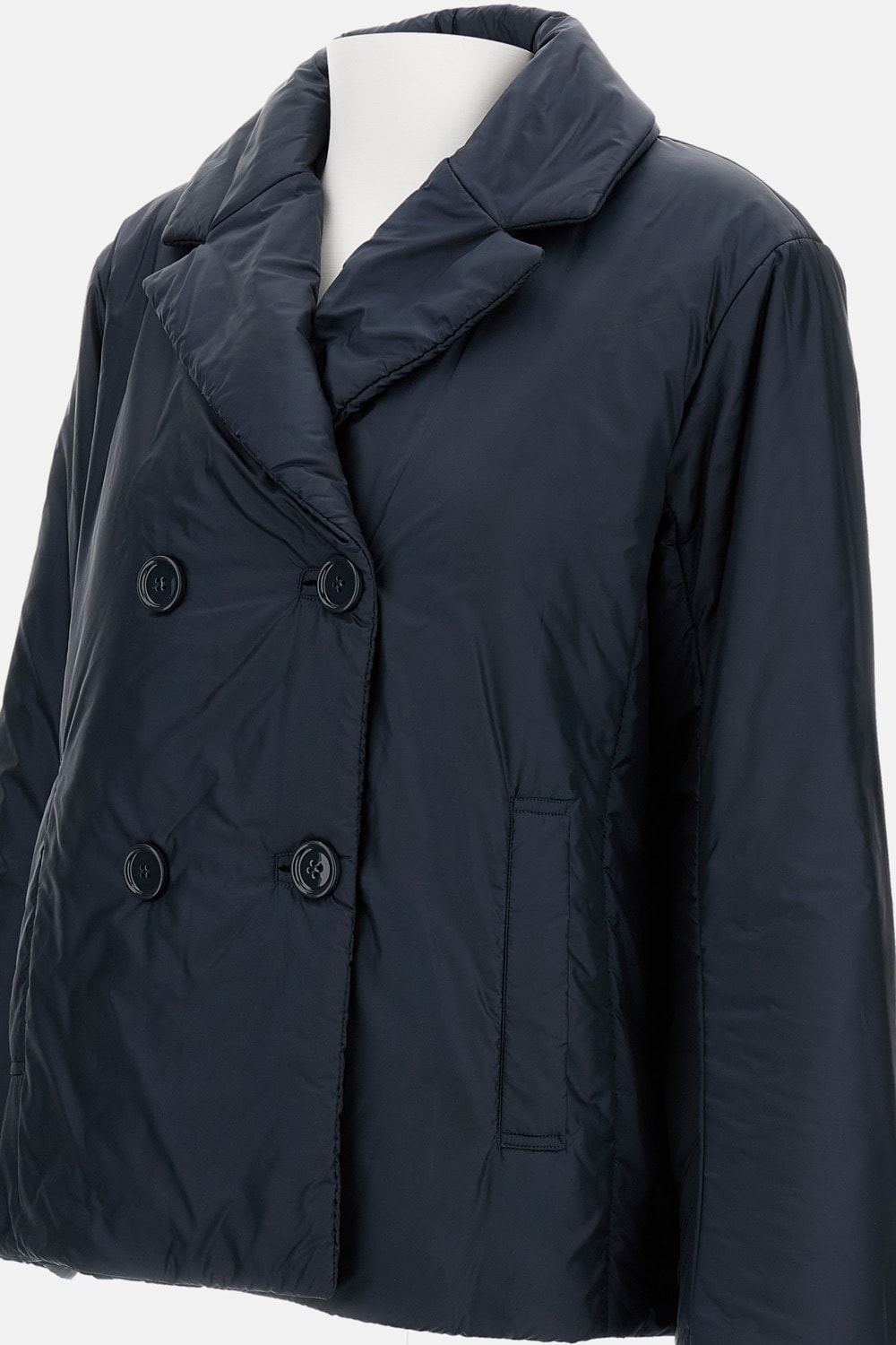 Max Mara The Cube Camelia Double Breasted Jacket In Blue