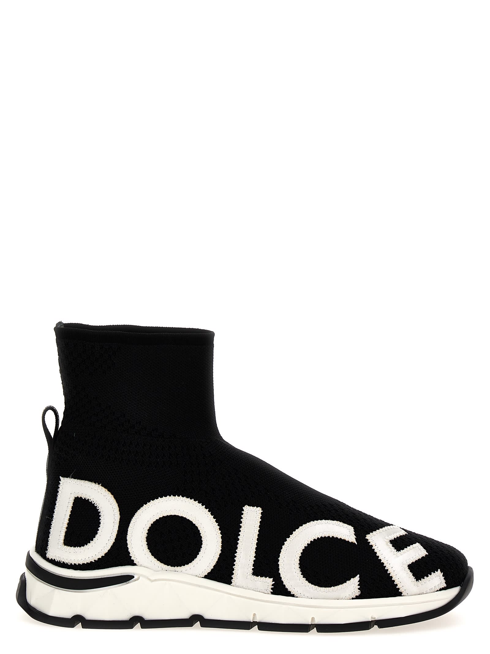 Shop Dolce & Gabbana Sorrento 2.0 Sneakers In Nero Bianco