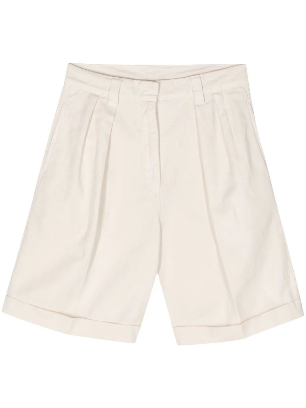 Shop Aspesi Mod 0210 Shorts In Natural