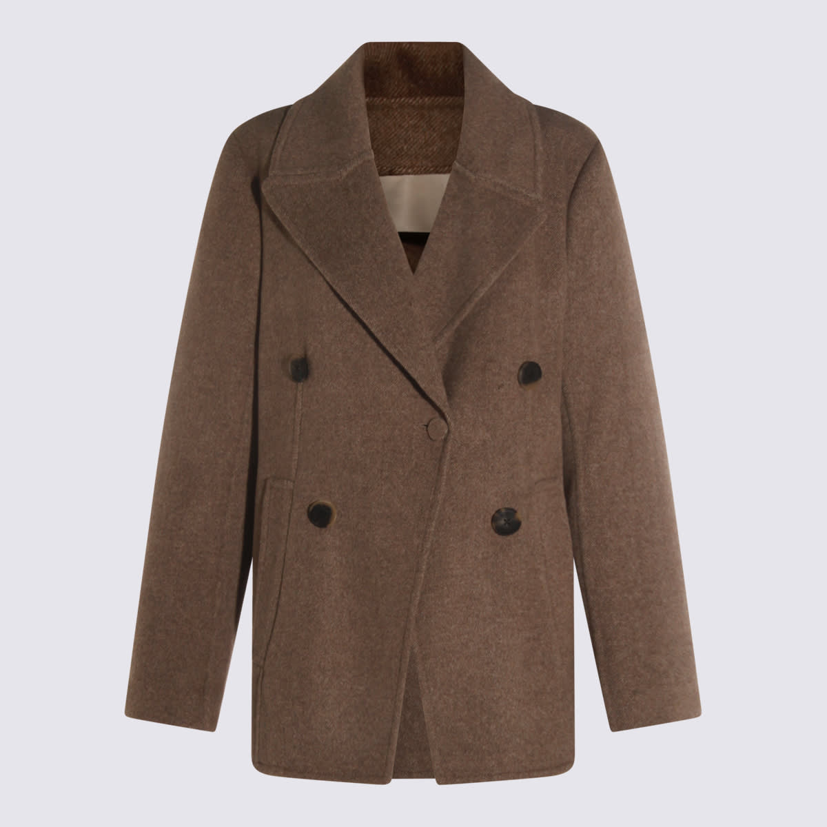 Tory Burch Giacche Ashed Mocha In Brown