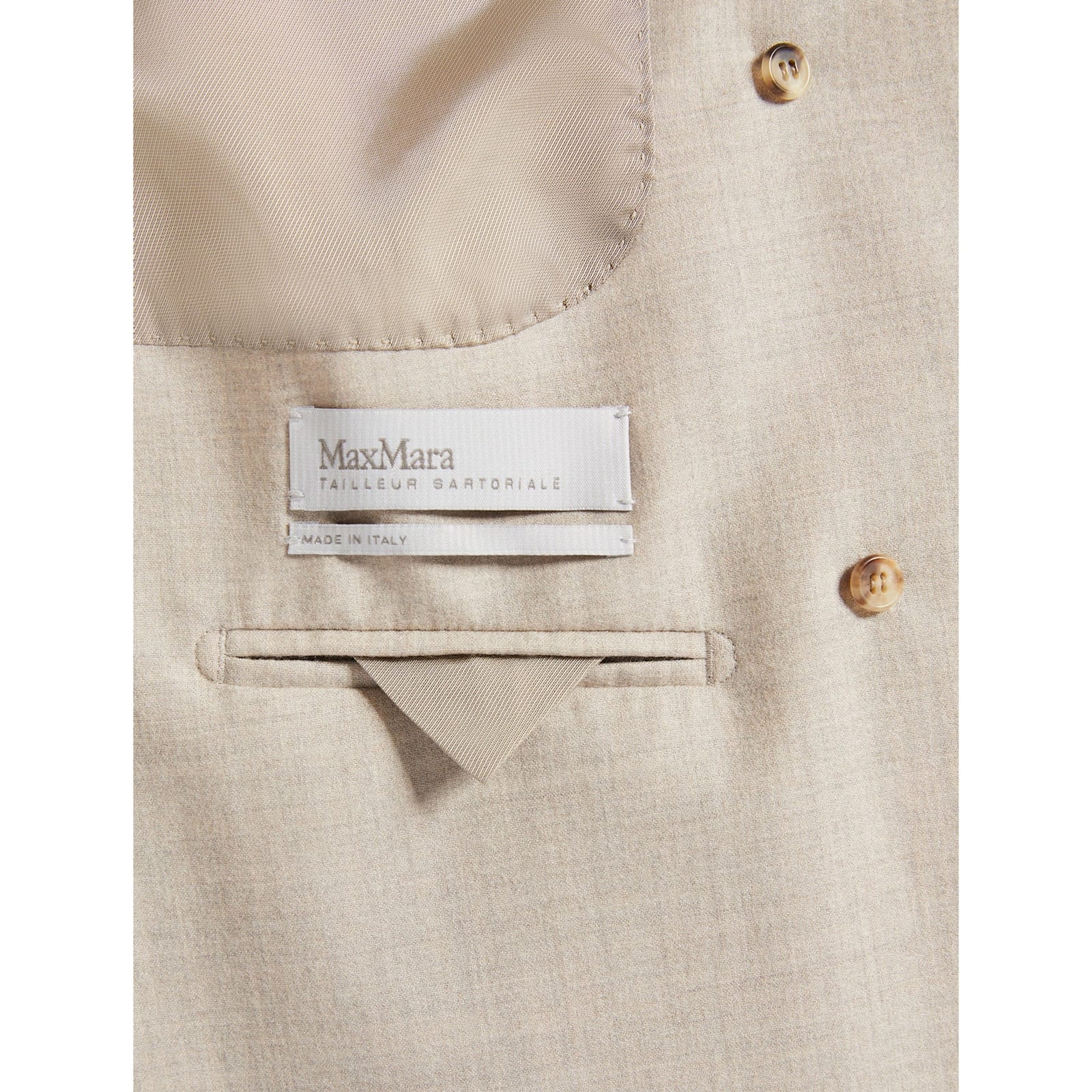 Max Mara Fred Jacket In Beige