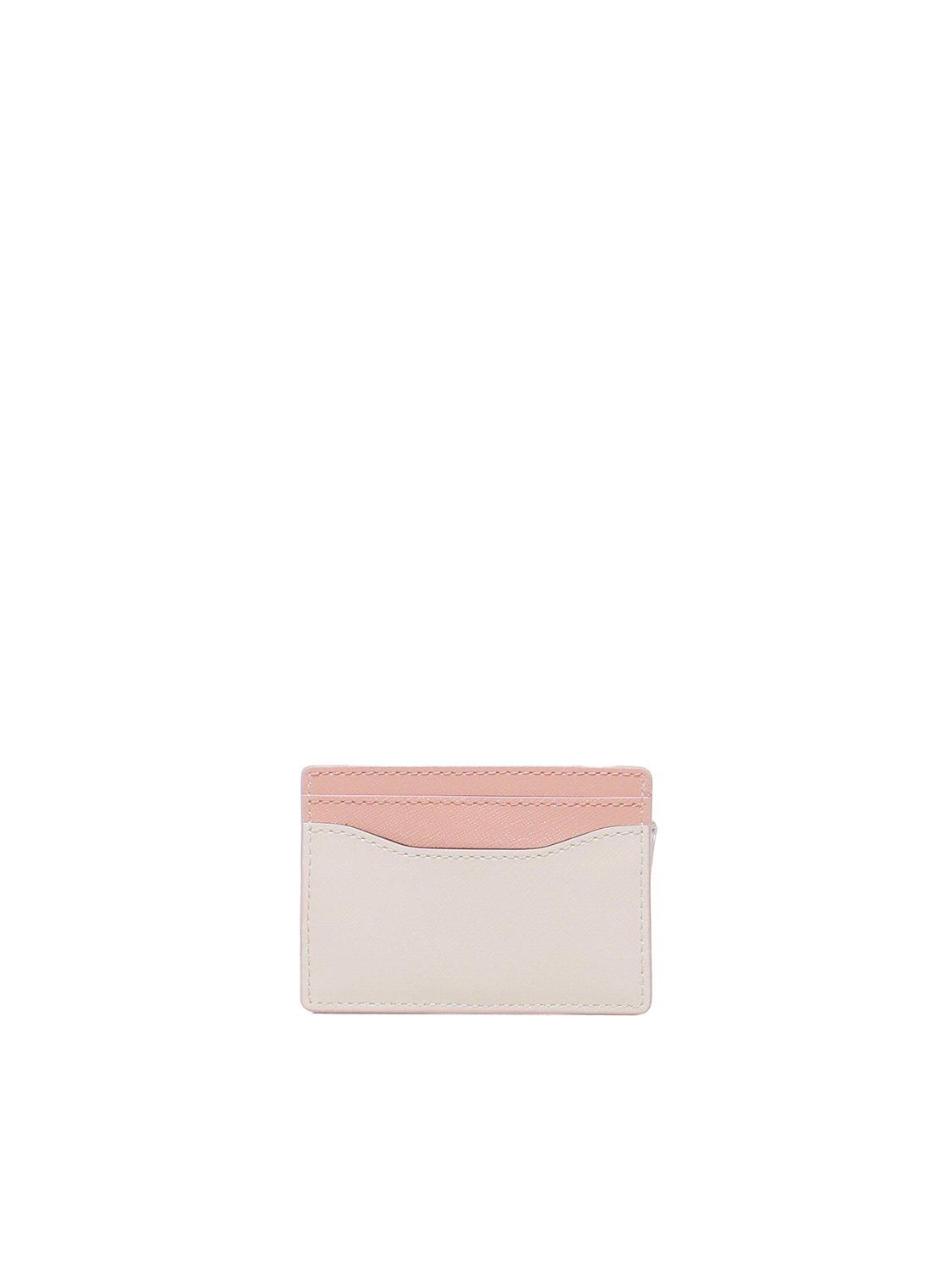 Shop Marc Jacobs Logo Motif Plaque Card Case In Pink