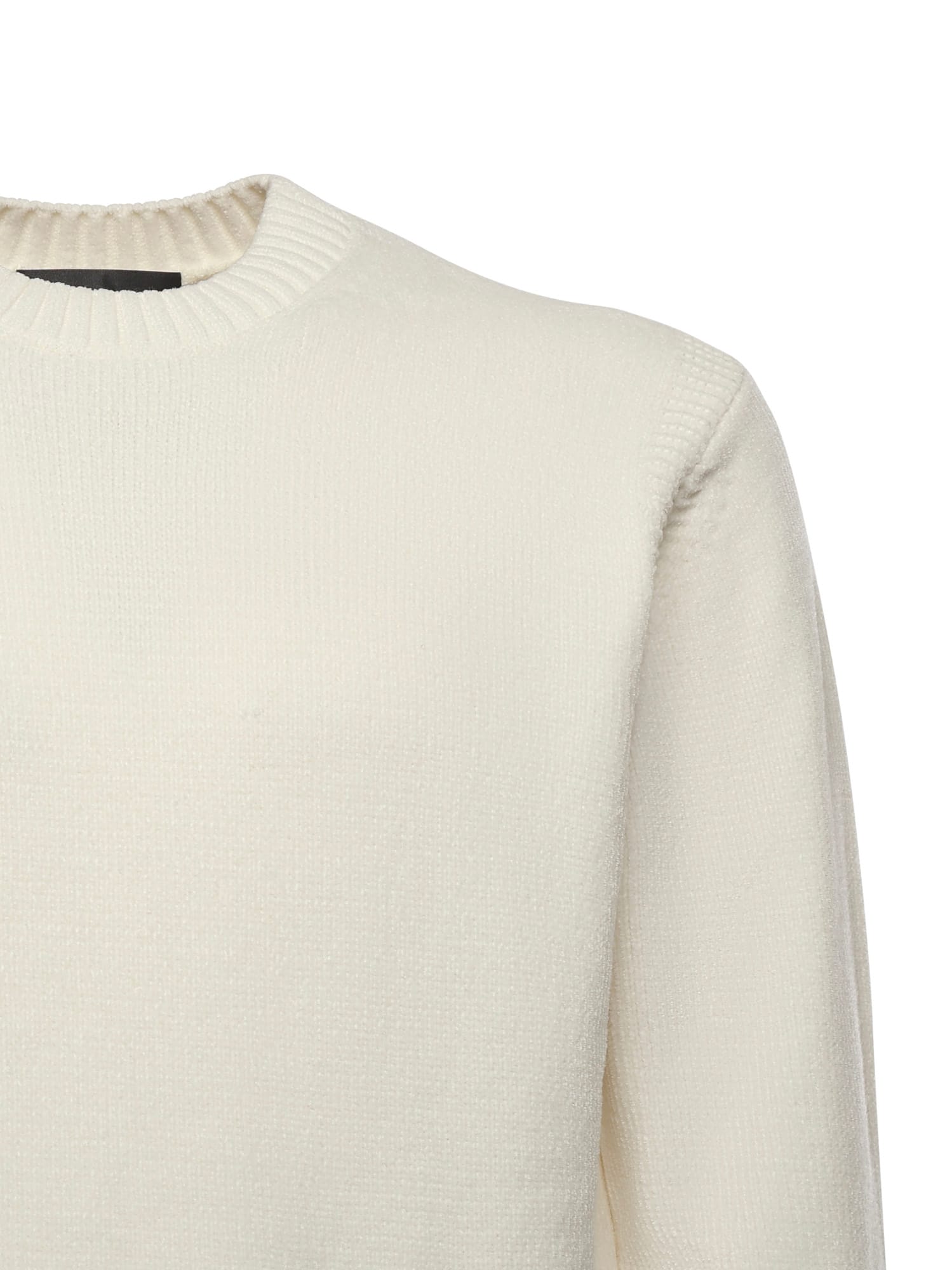 Liu •jo Chenille Sweater In White